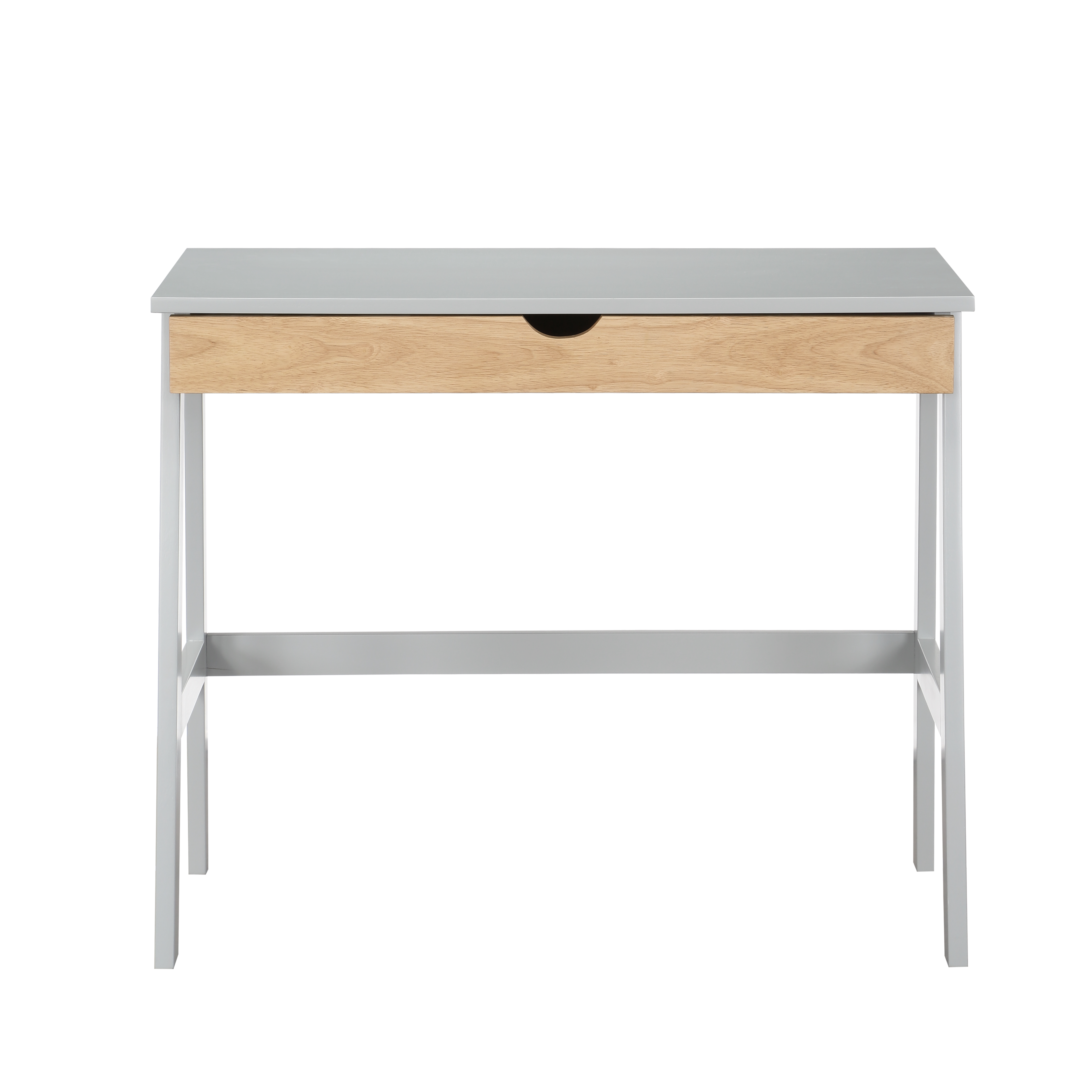 Hilton Desk In Gray/Natural