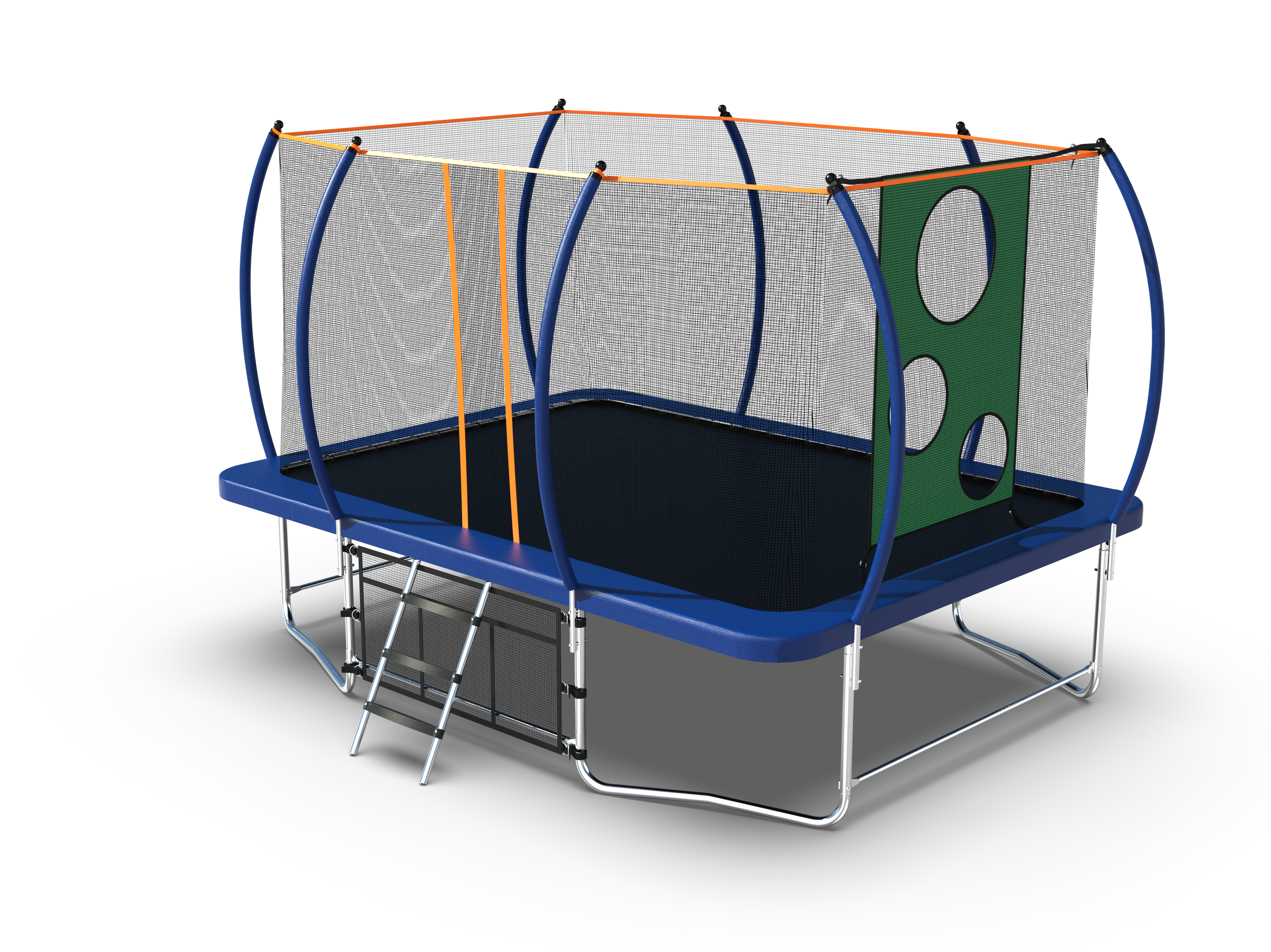 8*14FT TRAMPOLINE Blue