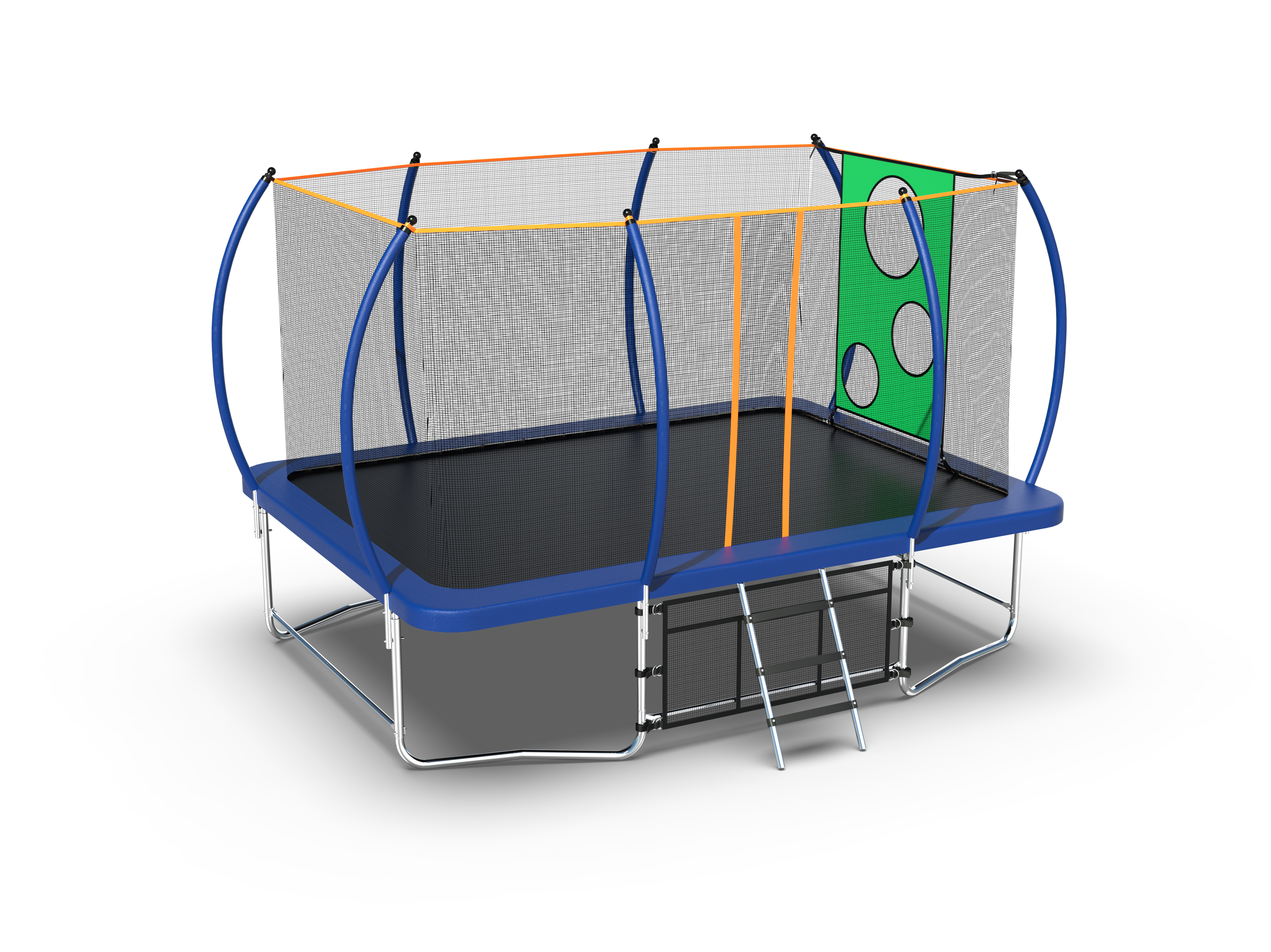 8*14FT TRAMPOLINE Blue