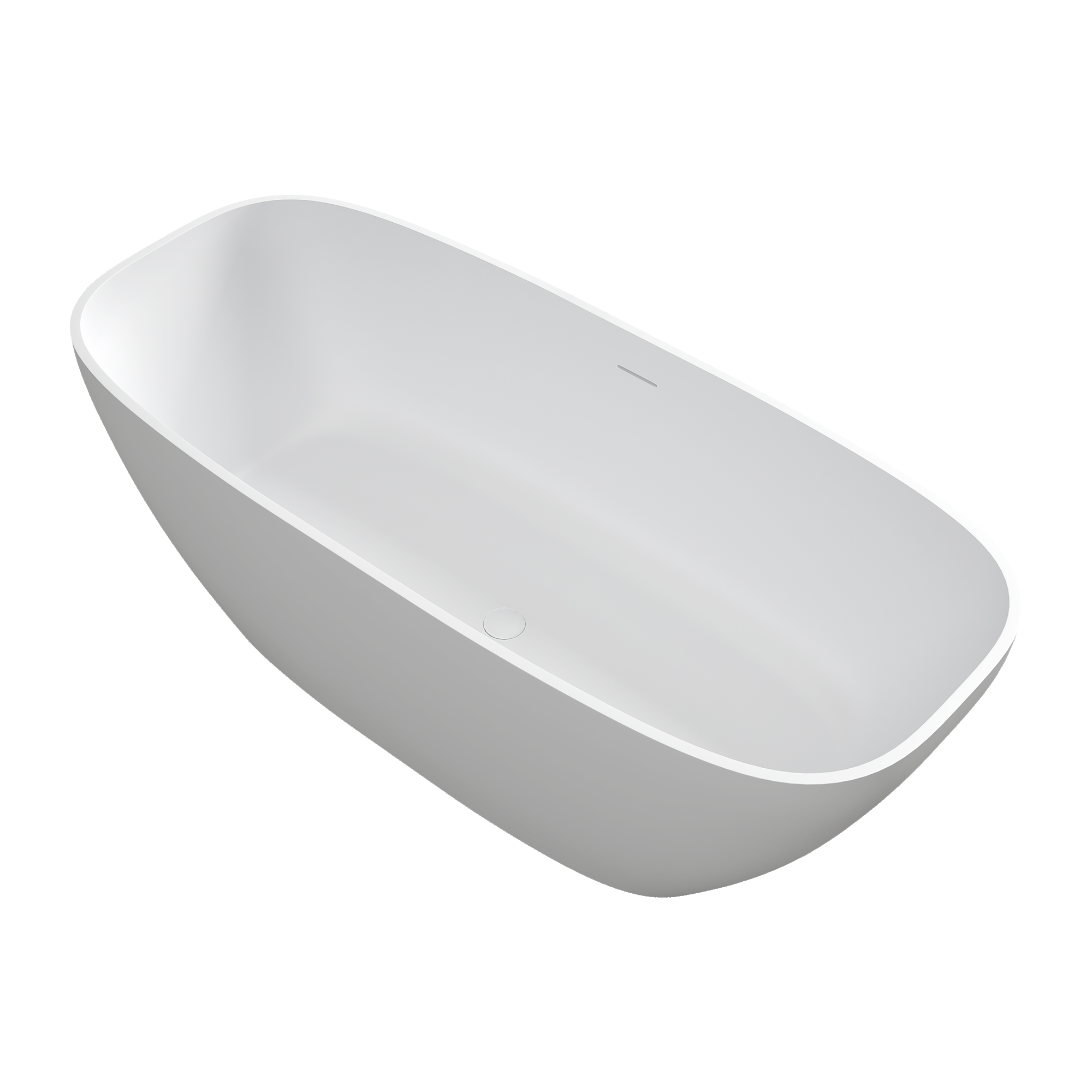 1700mm solid surface bathtub for bathroom