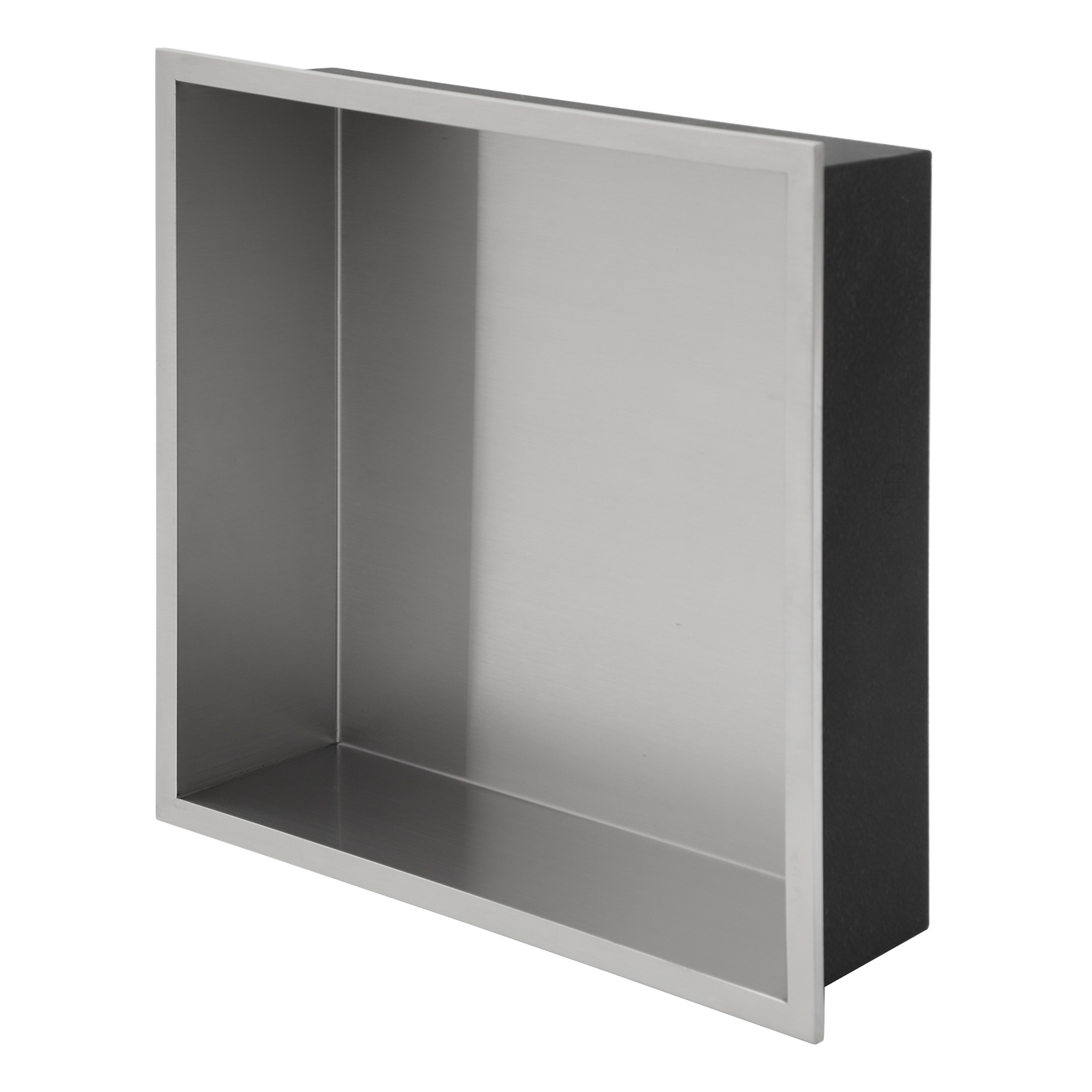 13" x 13" Stainless Steel Shower Niche, Brushed Nickel