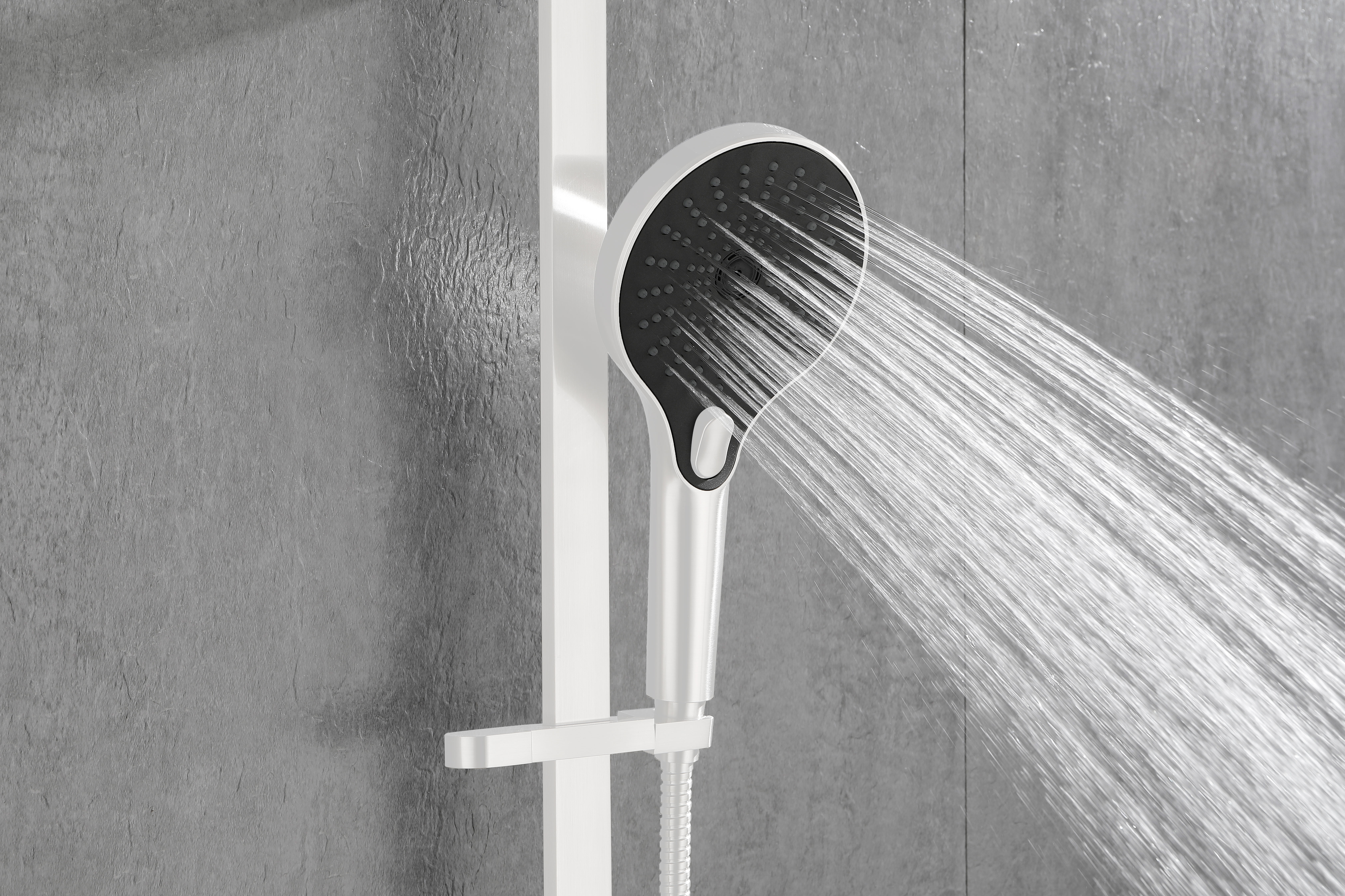 Eco-Performance Handheld Shower with 28-Inch Slide Bar and 59-Inch Hose