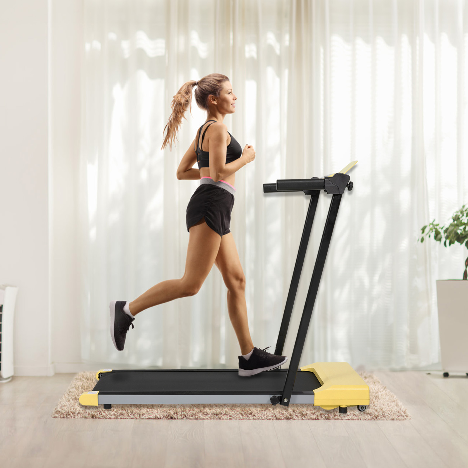 Treadmills for Home, Treadmill with LED for Walking & Running