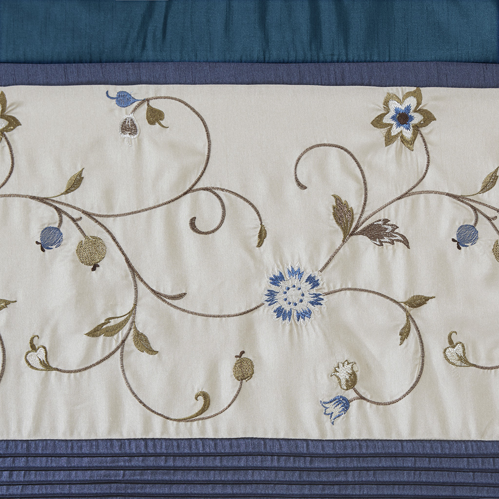 Embroidered Curtain Panel