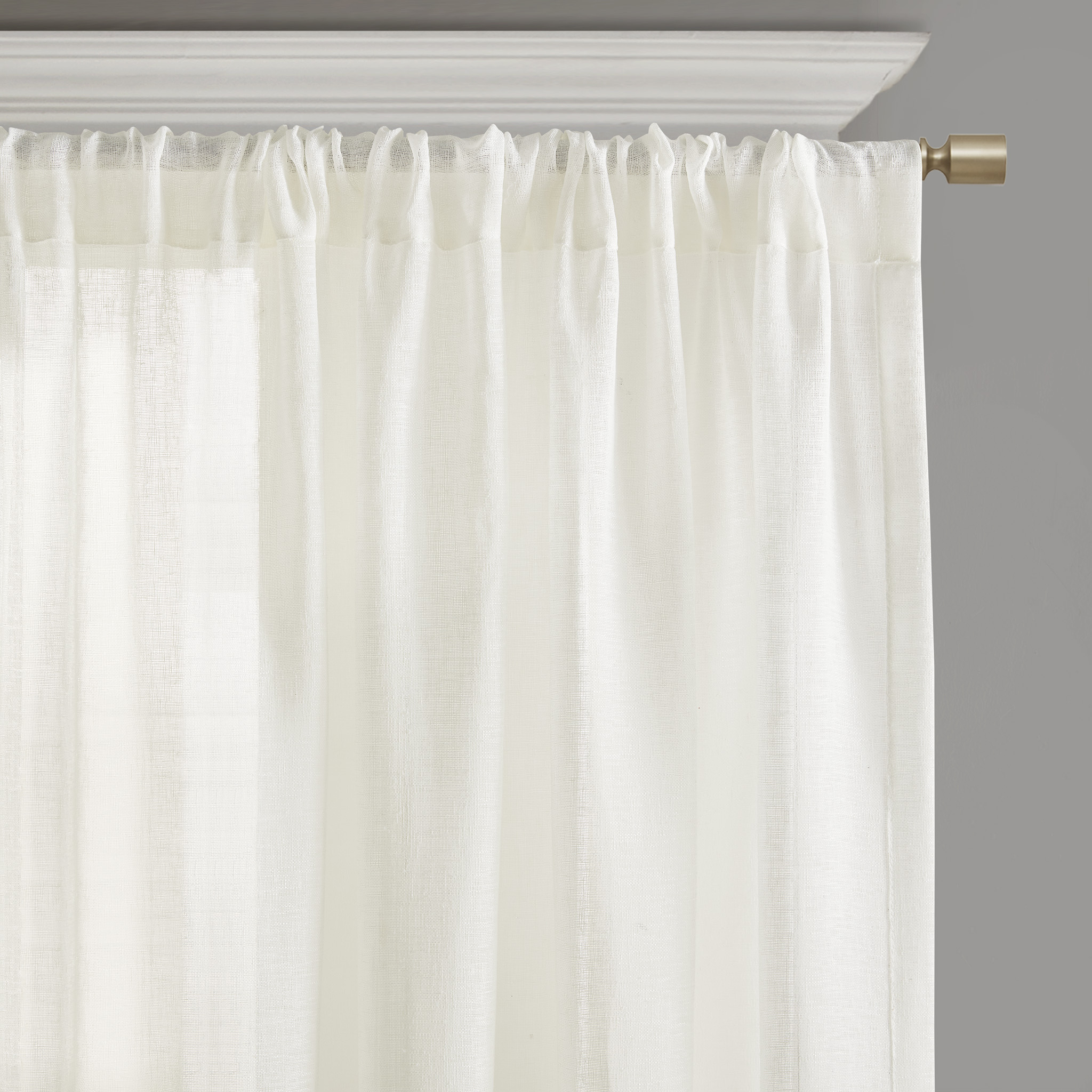 Embroidery Curtain Panel (Single)