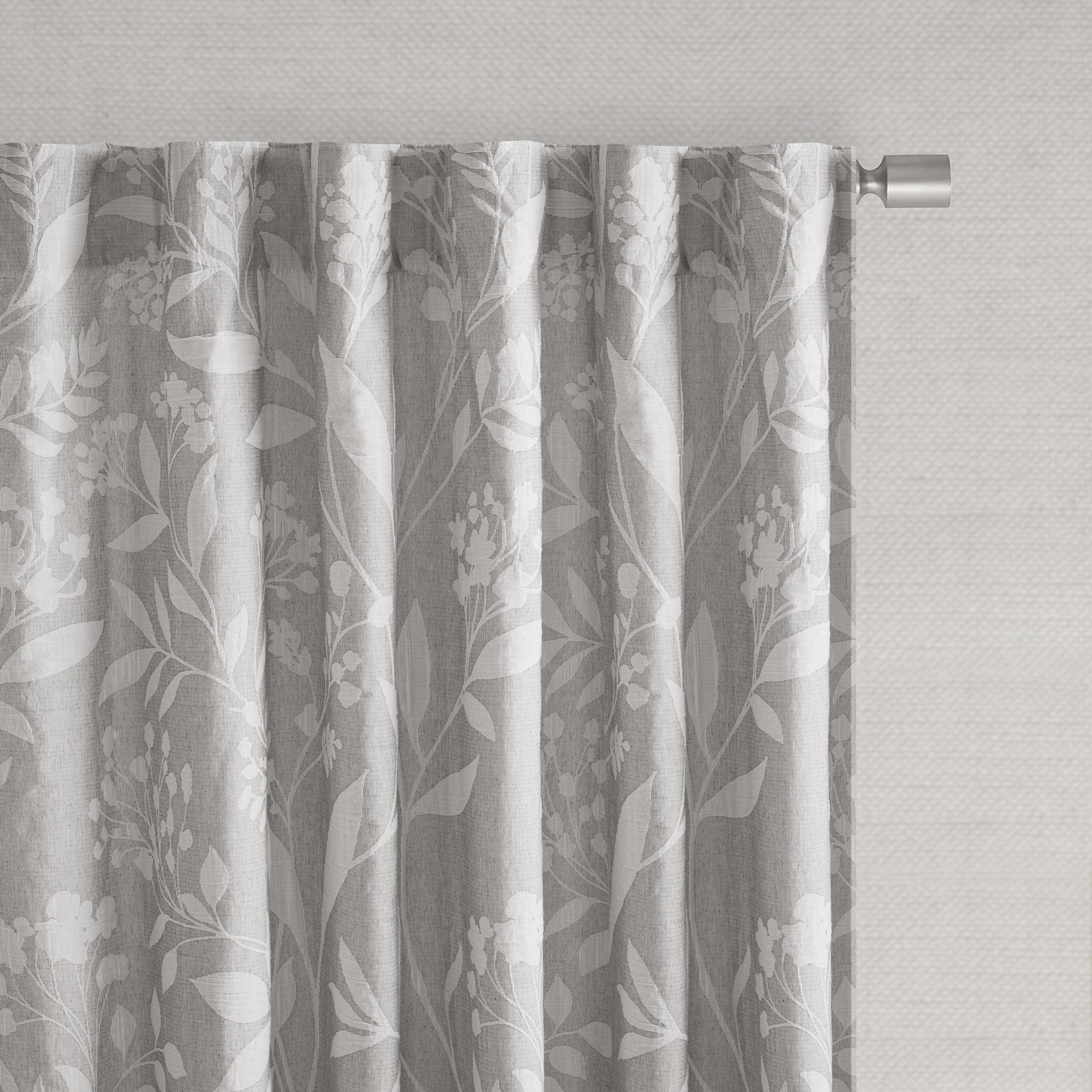 Floral Curtain Panel (Single)