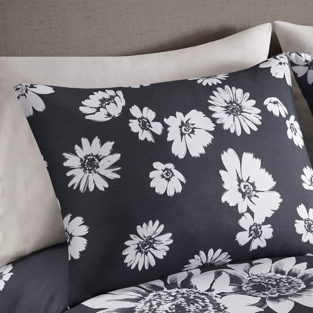 Floral Reversible Comforter Set