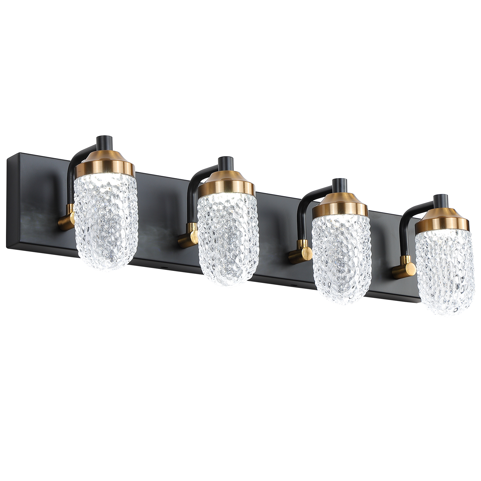 Vanity Lights With 4 LED Bulbs For Bathroom Lighting