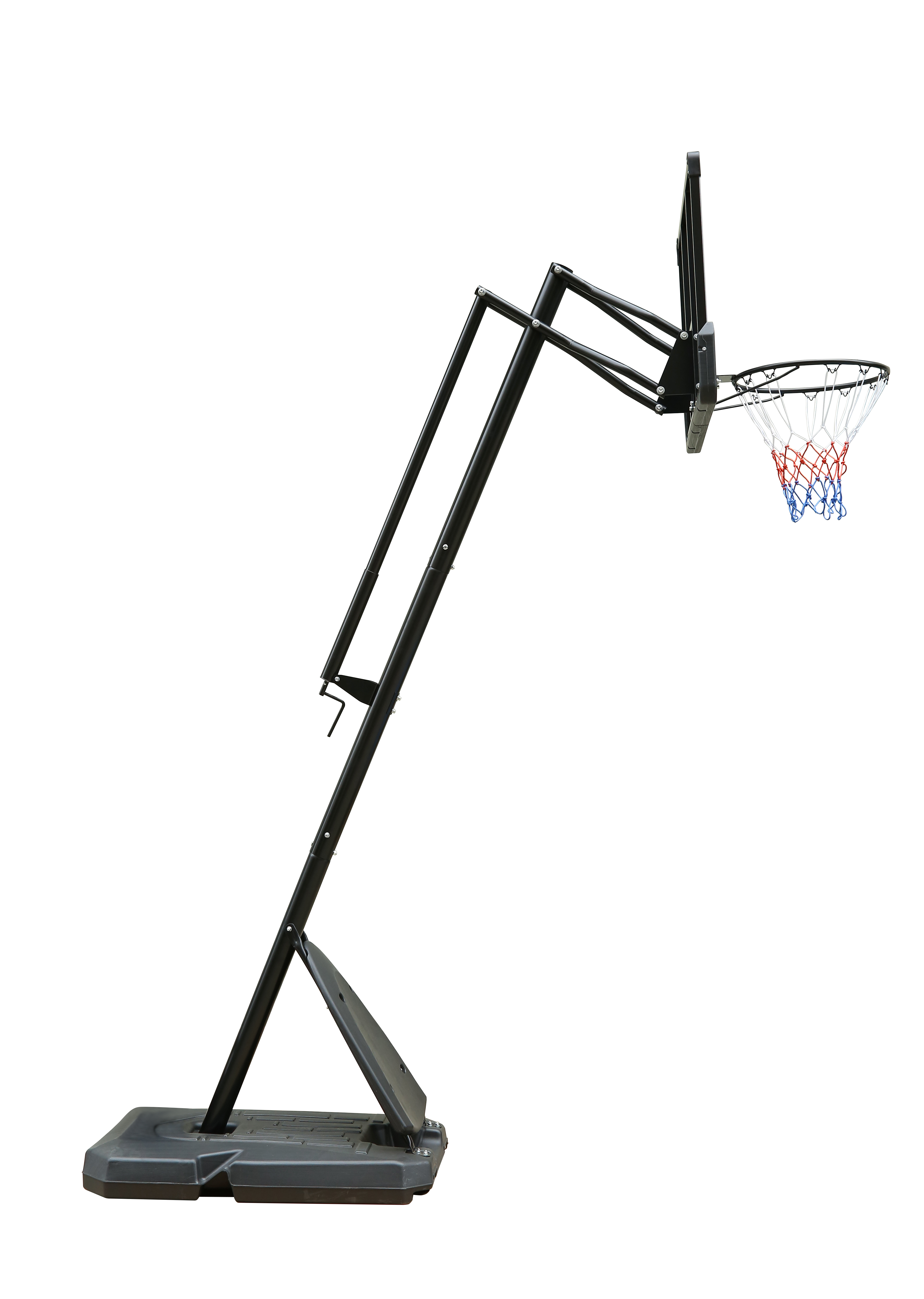 Use for Outdoor Height Adjustable 6 to 10ft Basketball Hoop 44 Inch Backboard Portable Basketball Goal System with Stable Base and Wheels