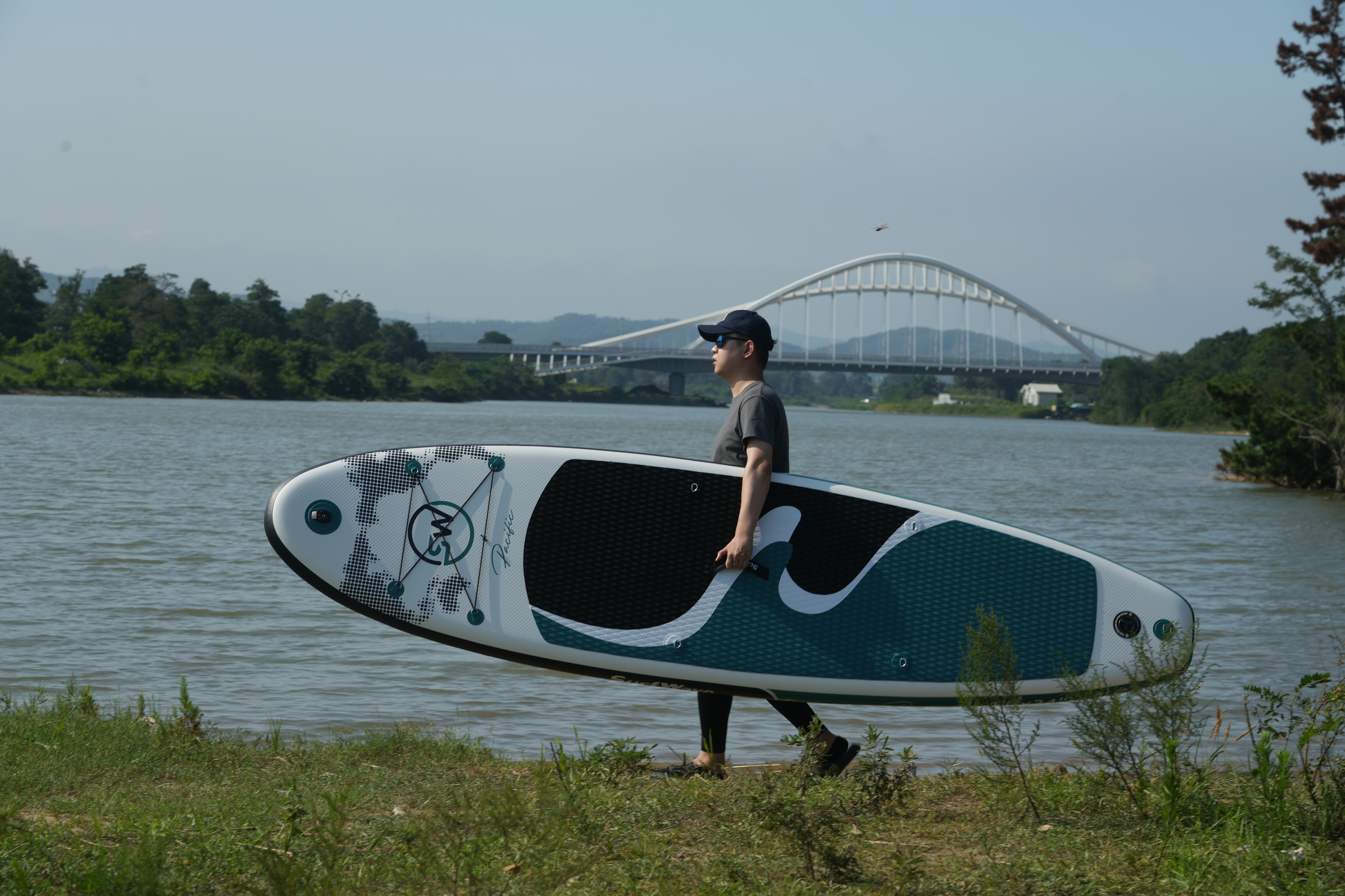 Inflatable Stand Up Paddle Board 11'x34"x6" With Accessories