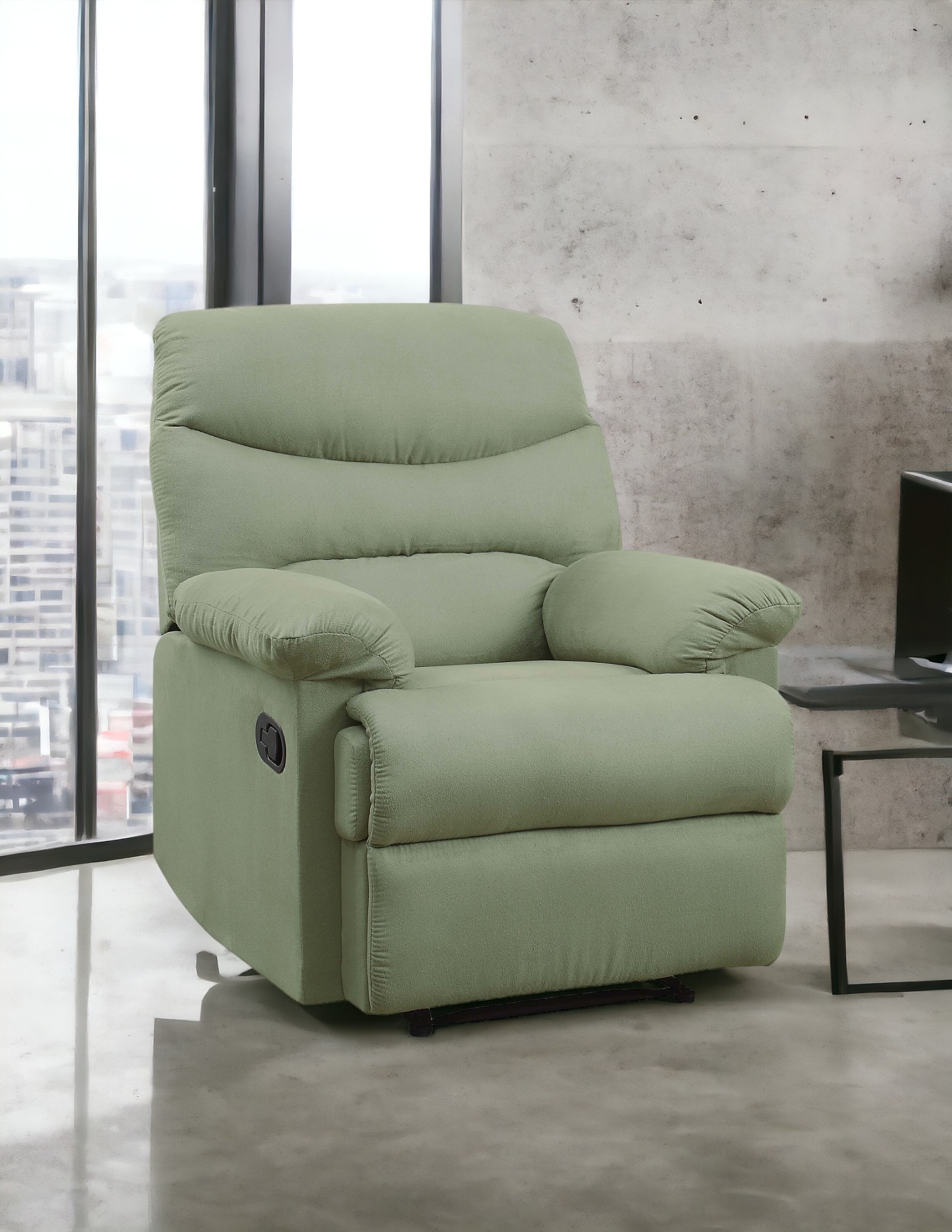 ACME Arcadia Recliner (Motion) in Sage Microfiber 00630