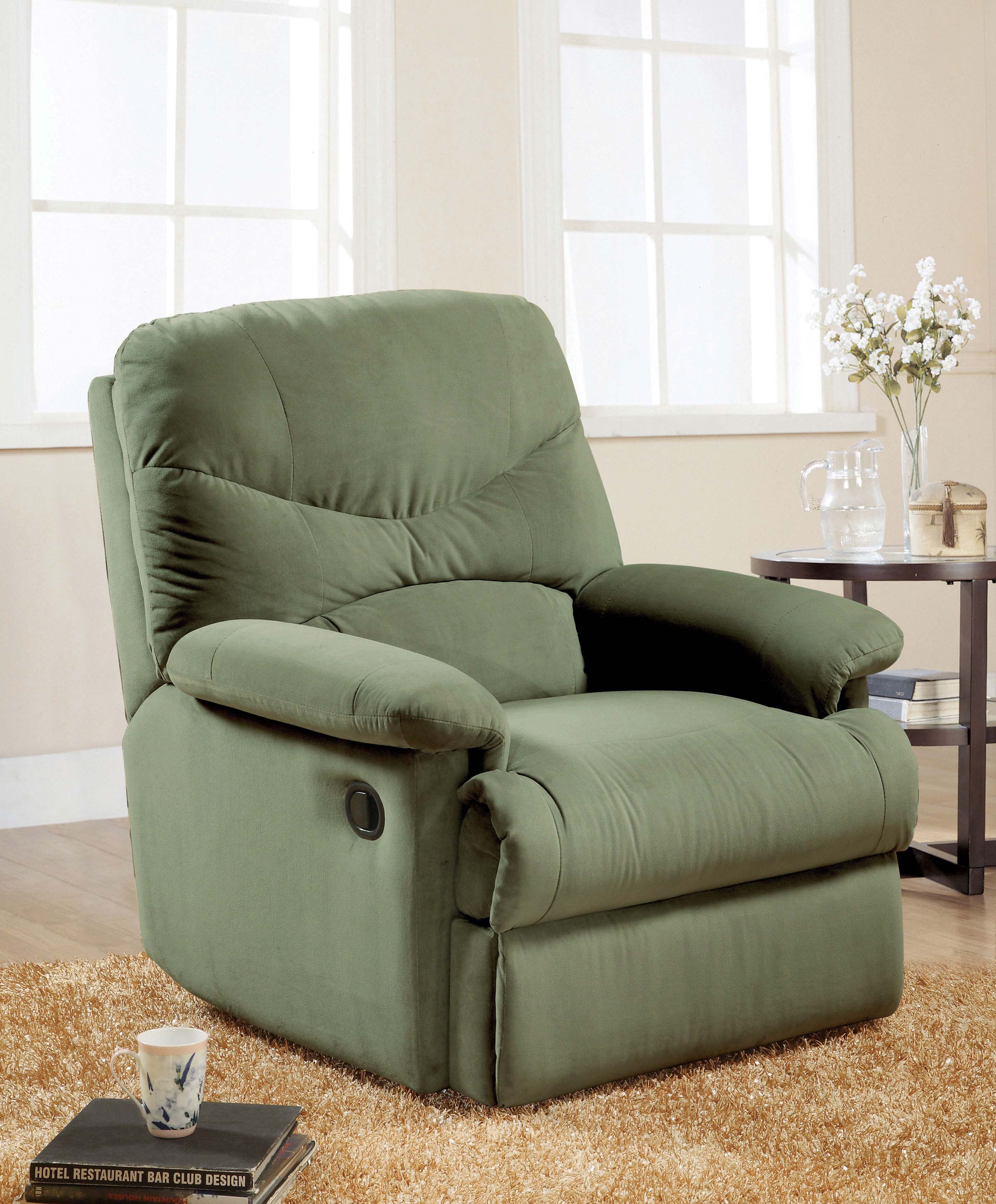 ACME Arcadia Recliner (Motion) in Sage Microfiber 00630