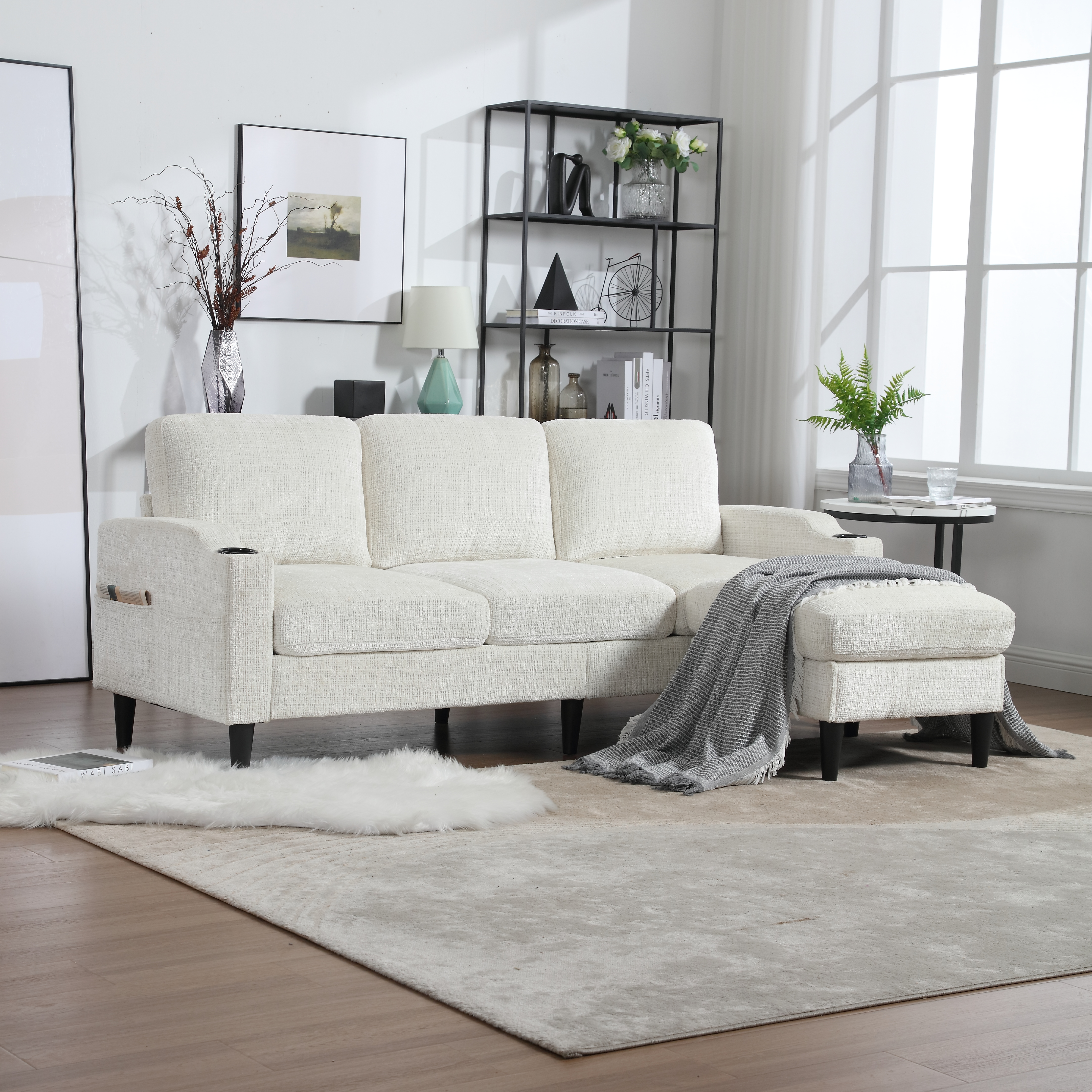 COOLMORE storage sofa /Living room sofa cozy sectional  sofa