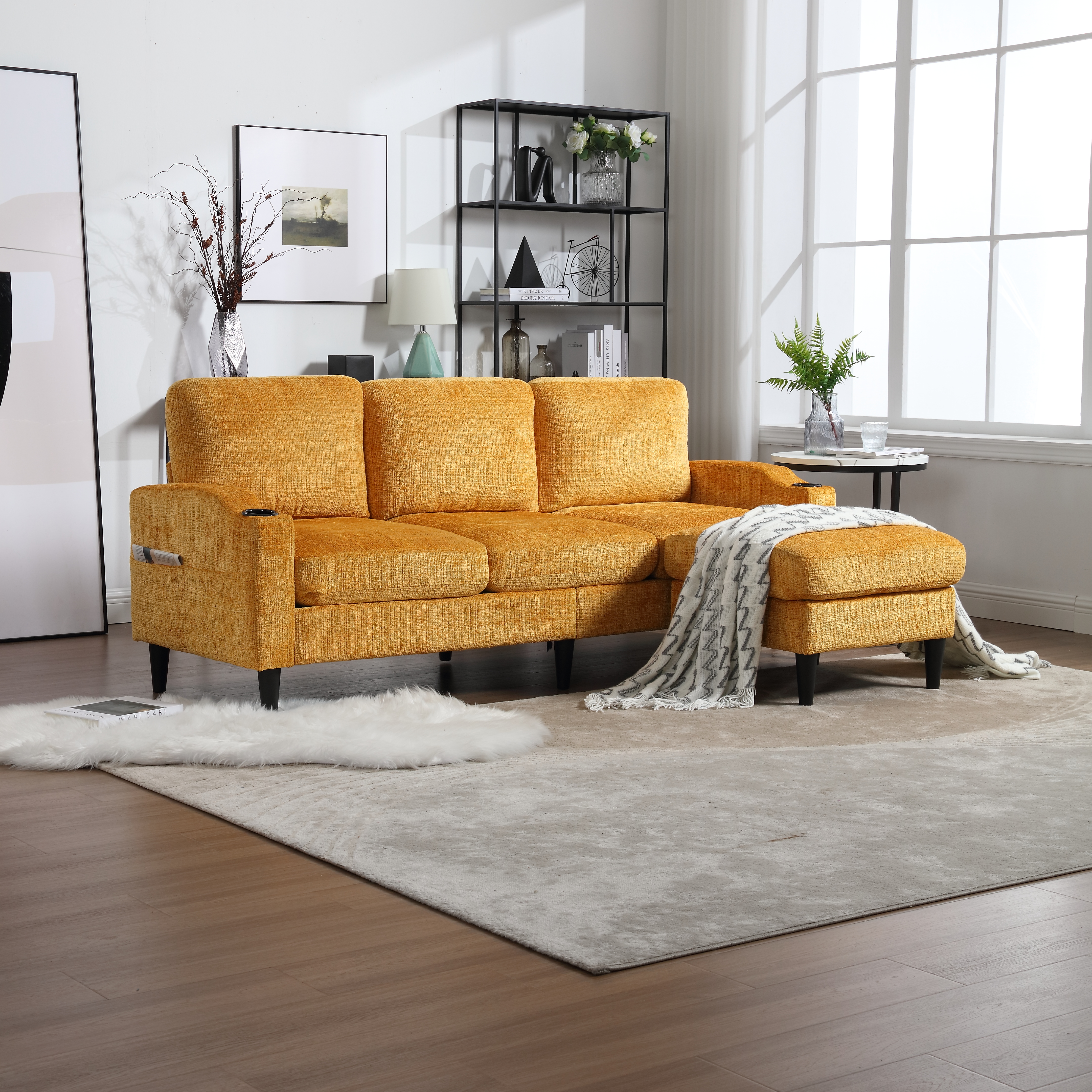 COOLMORE storage sofa /Living room sofa cozy sectional  sofa