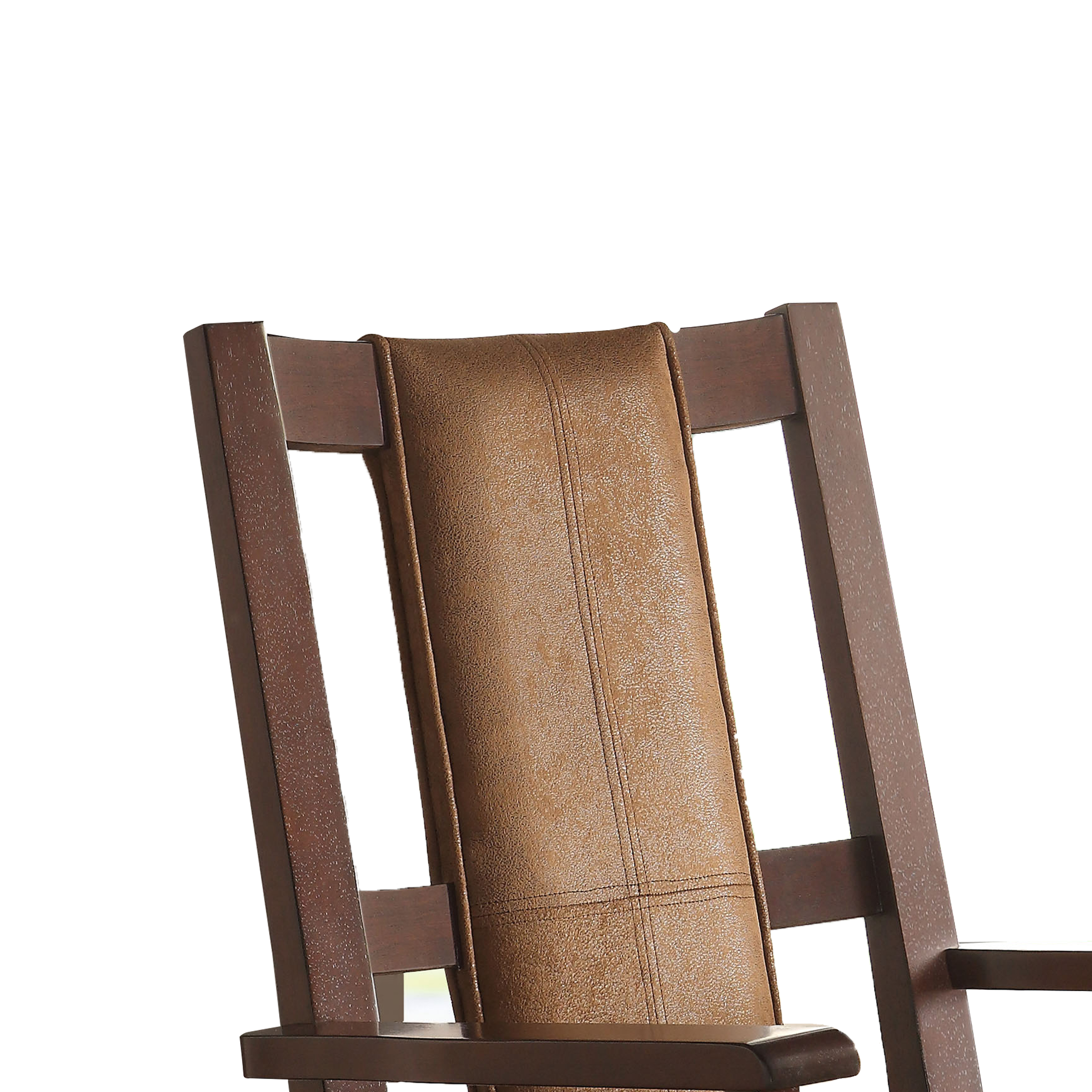 Butsea Wooden Rocking Chair, Brown