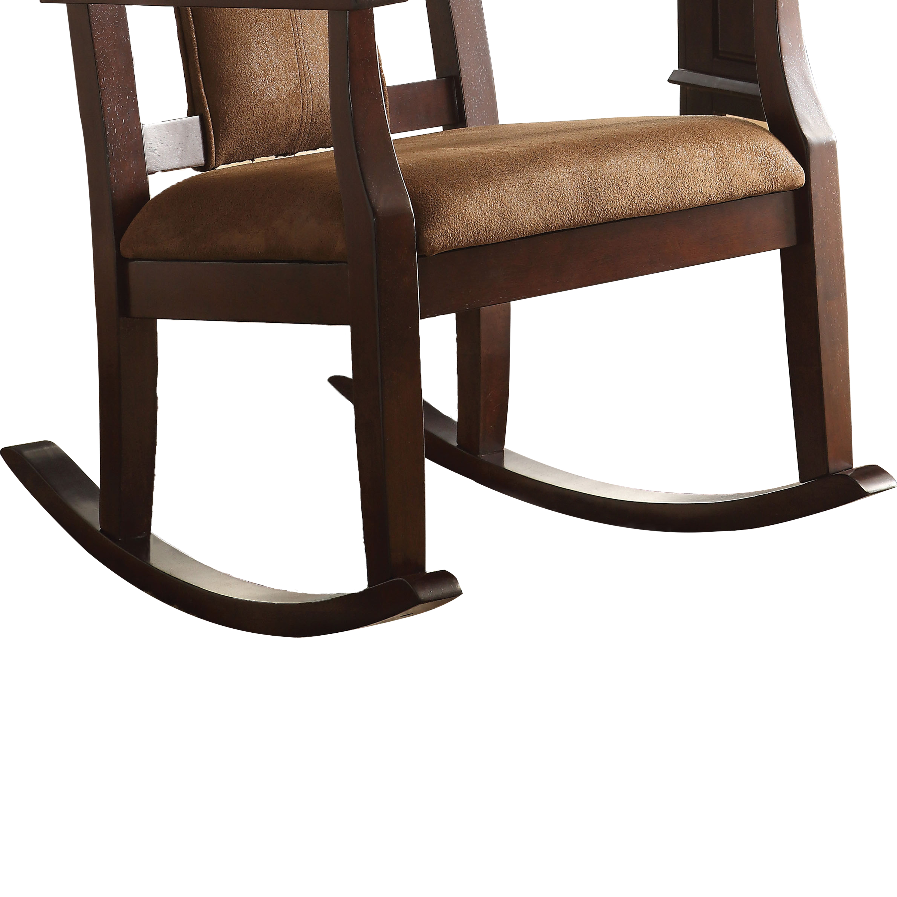 Butsea Wooden Rocking Chair, Brown