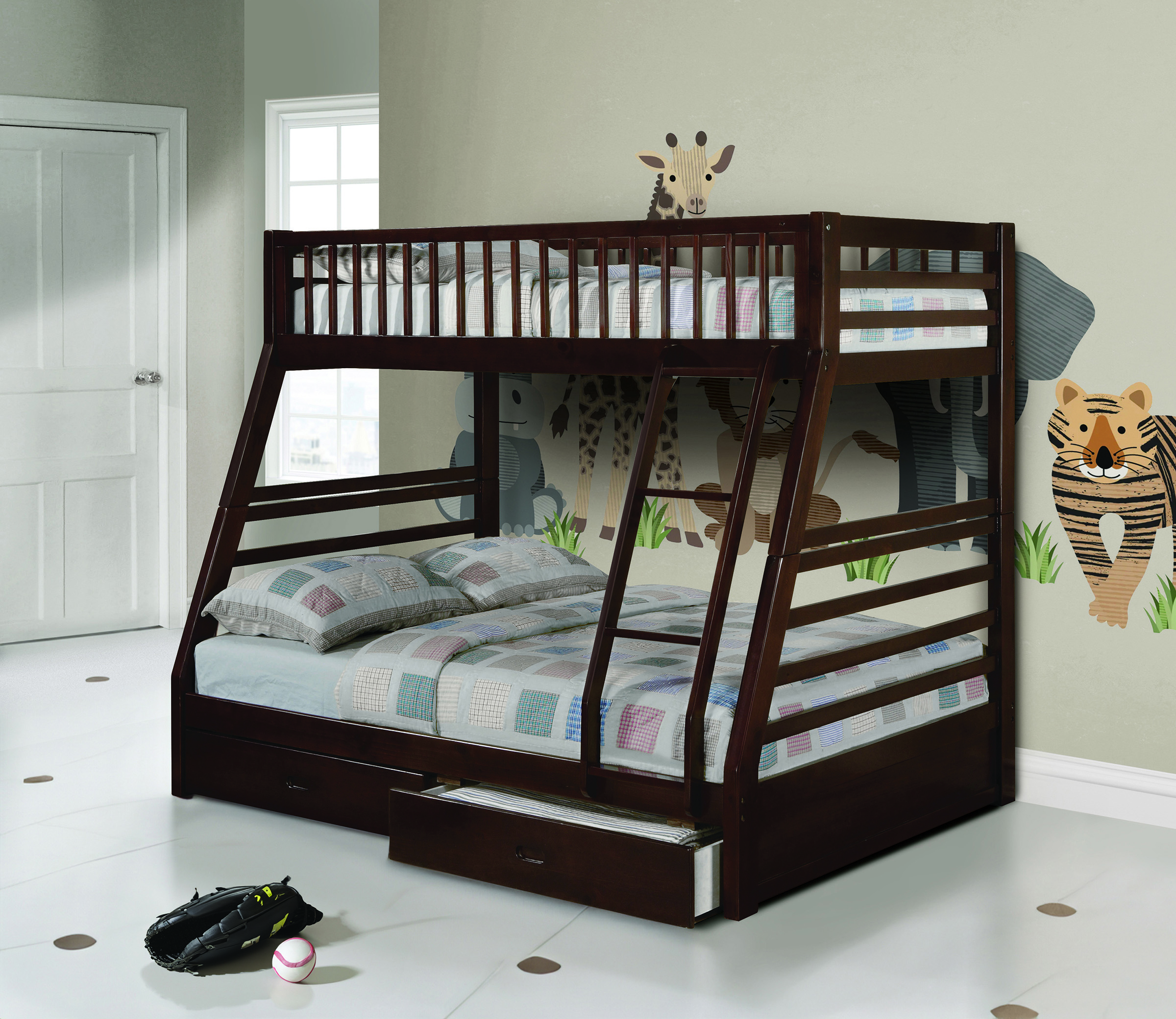 Espresso Bunk Bed