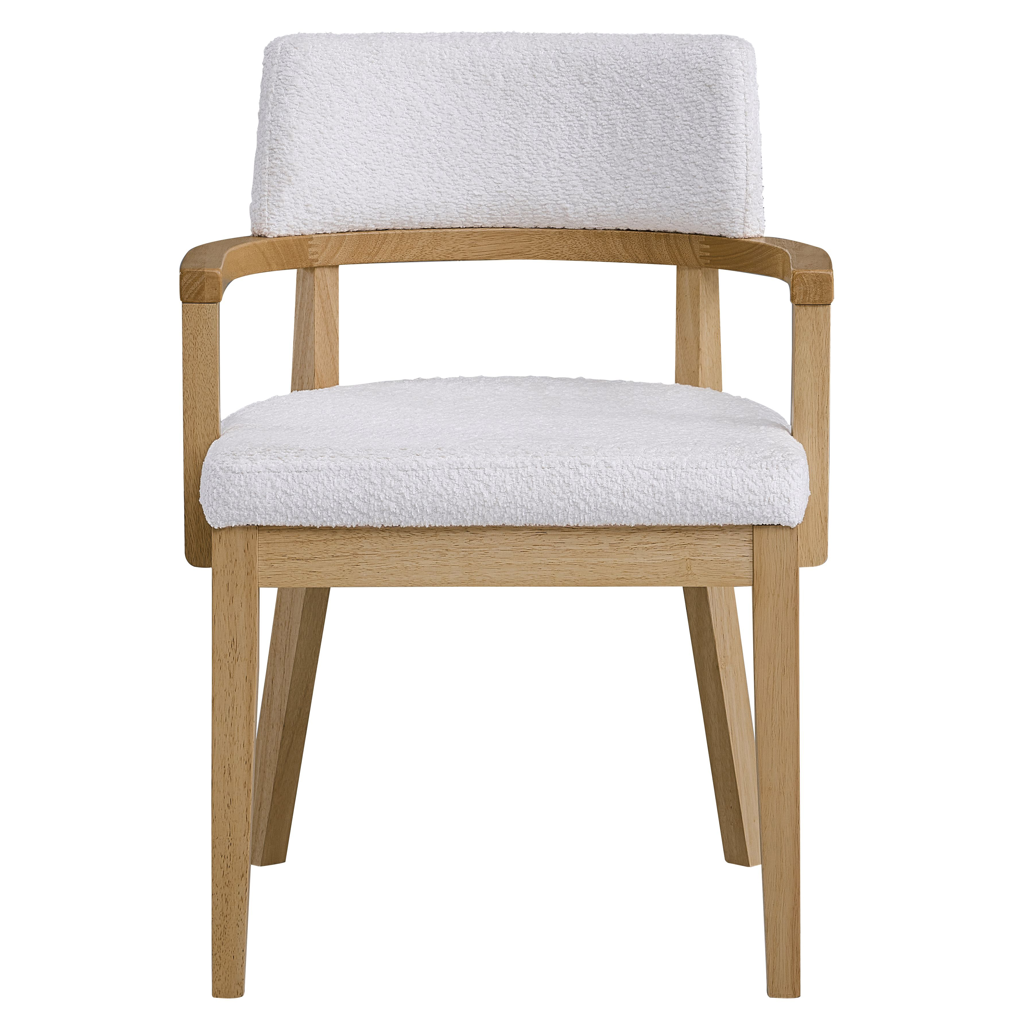 Gorge and Oak Side Chair with Padded Seat (Set of 2)