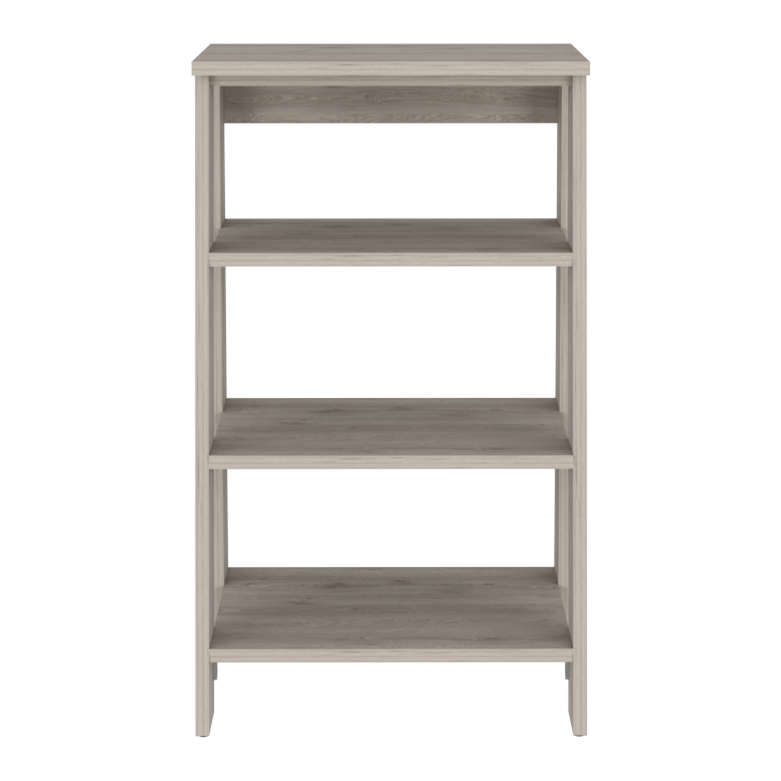 Nashua 4-Shelf Linen Cabinet Light Grey