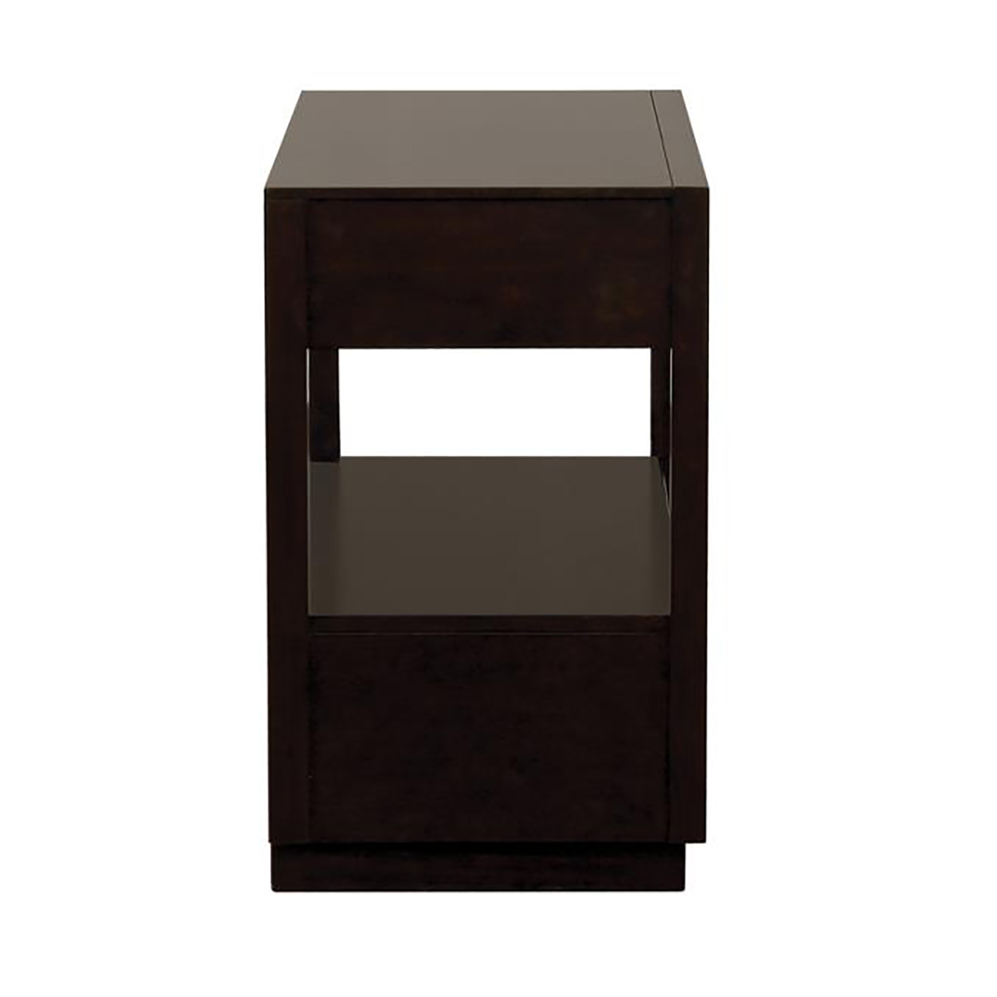 Smoked Peppercorn 2-drawer Nightstand