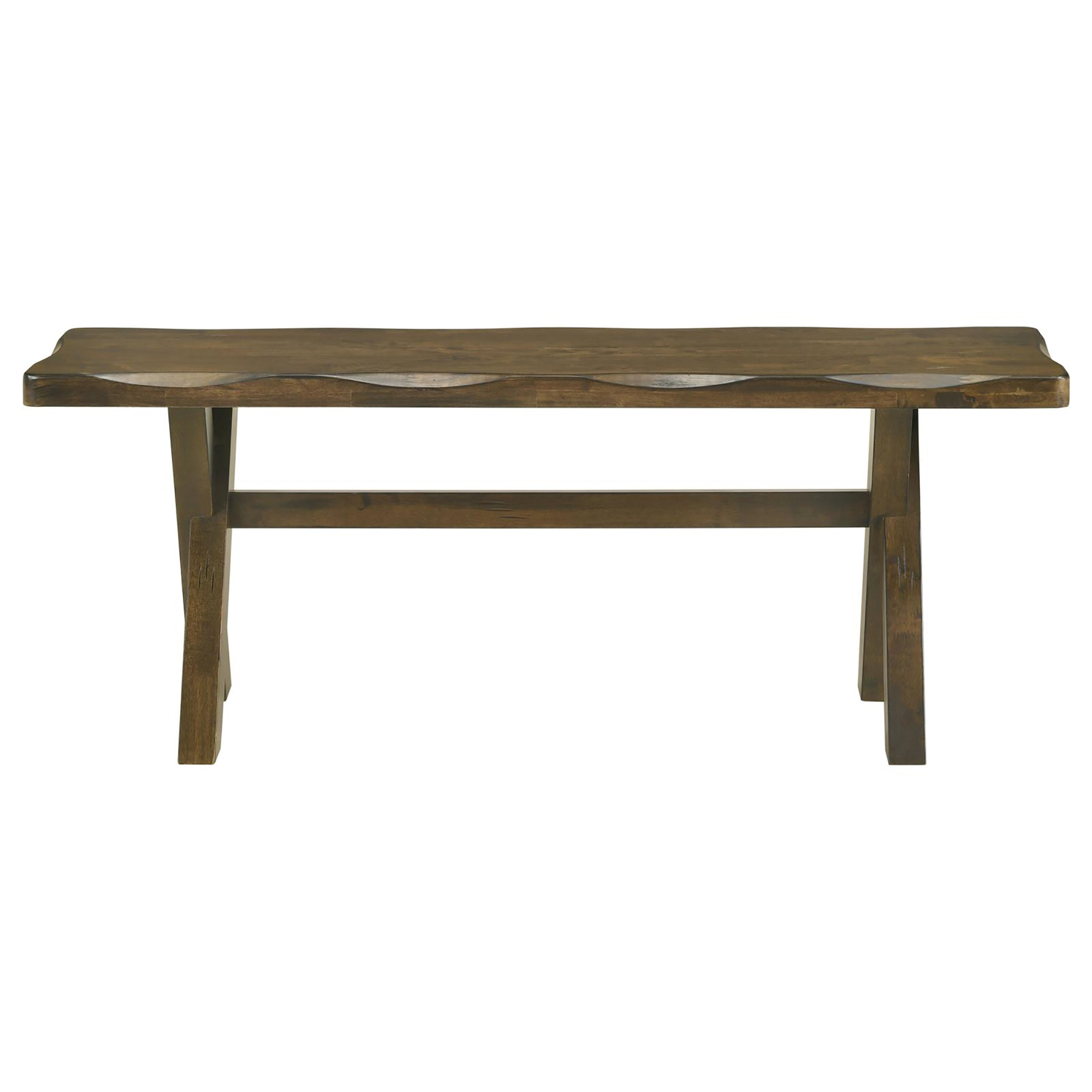 Knotty Nutmeg Dining Bench