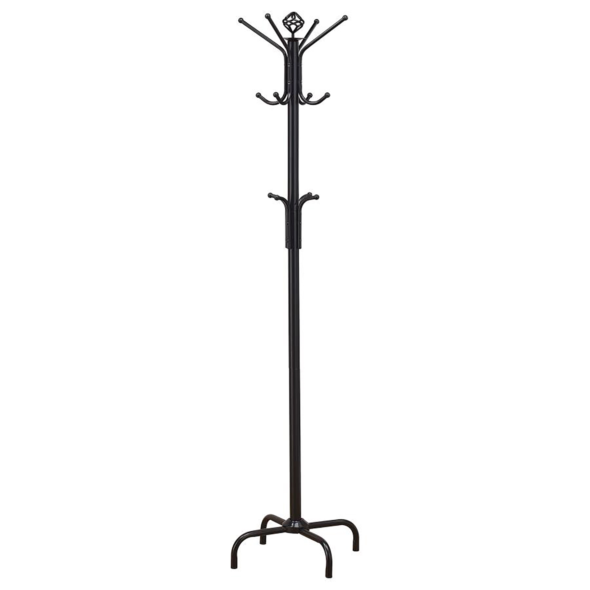 Black Metal Coat Rack