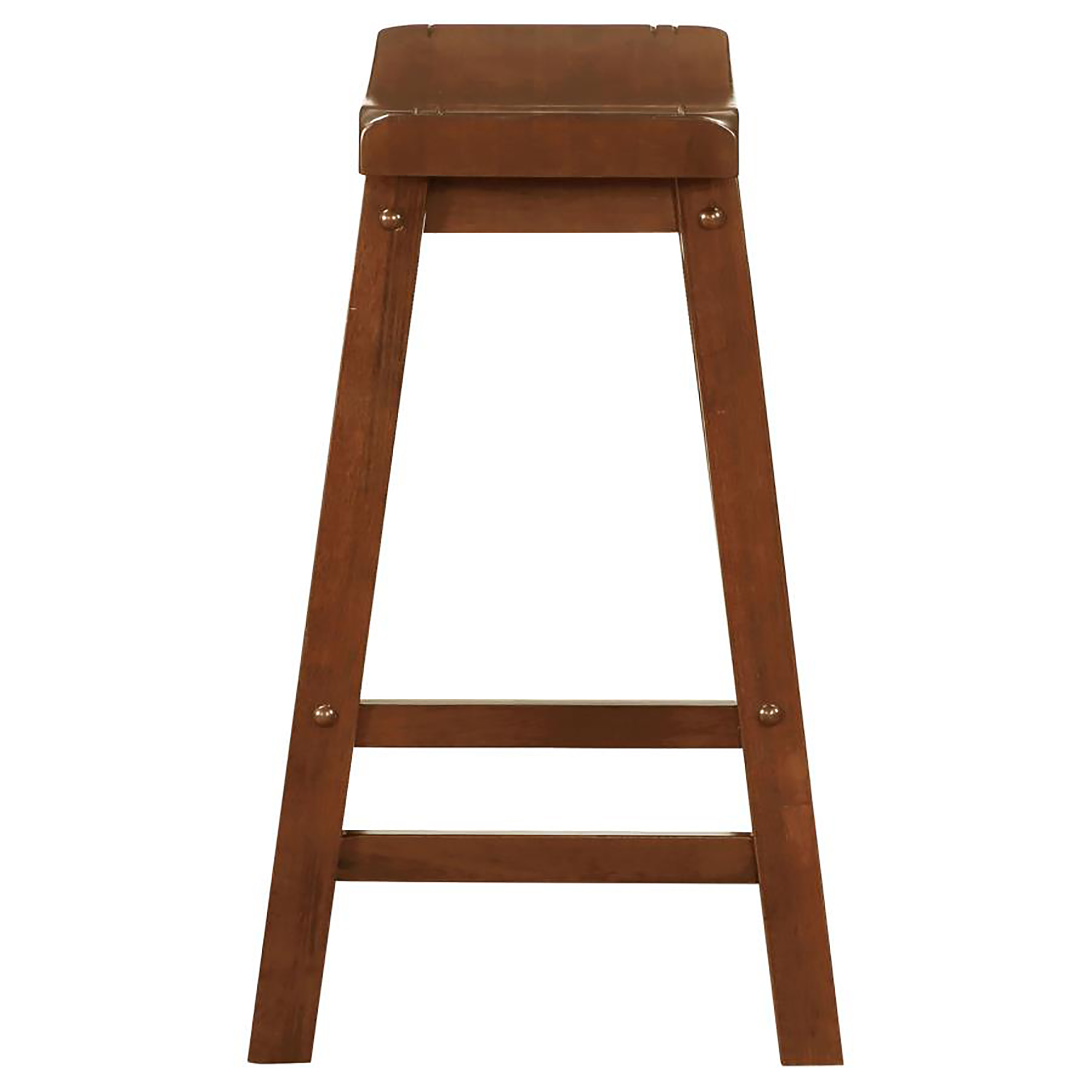 Chestnut Counter Height Stools (Set of 2)