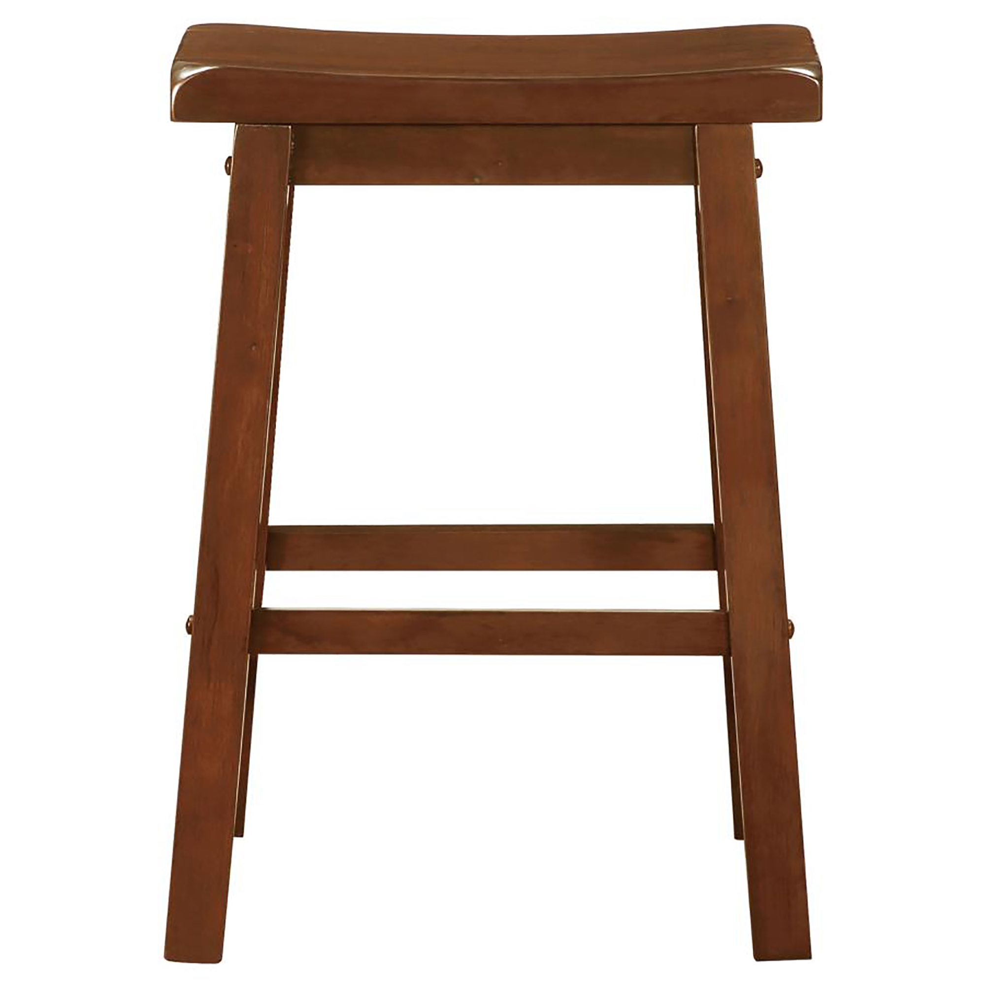 Chestnut Counter Height Stools (Set of 2)