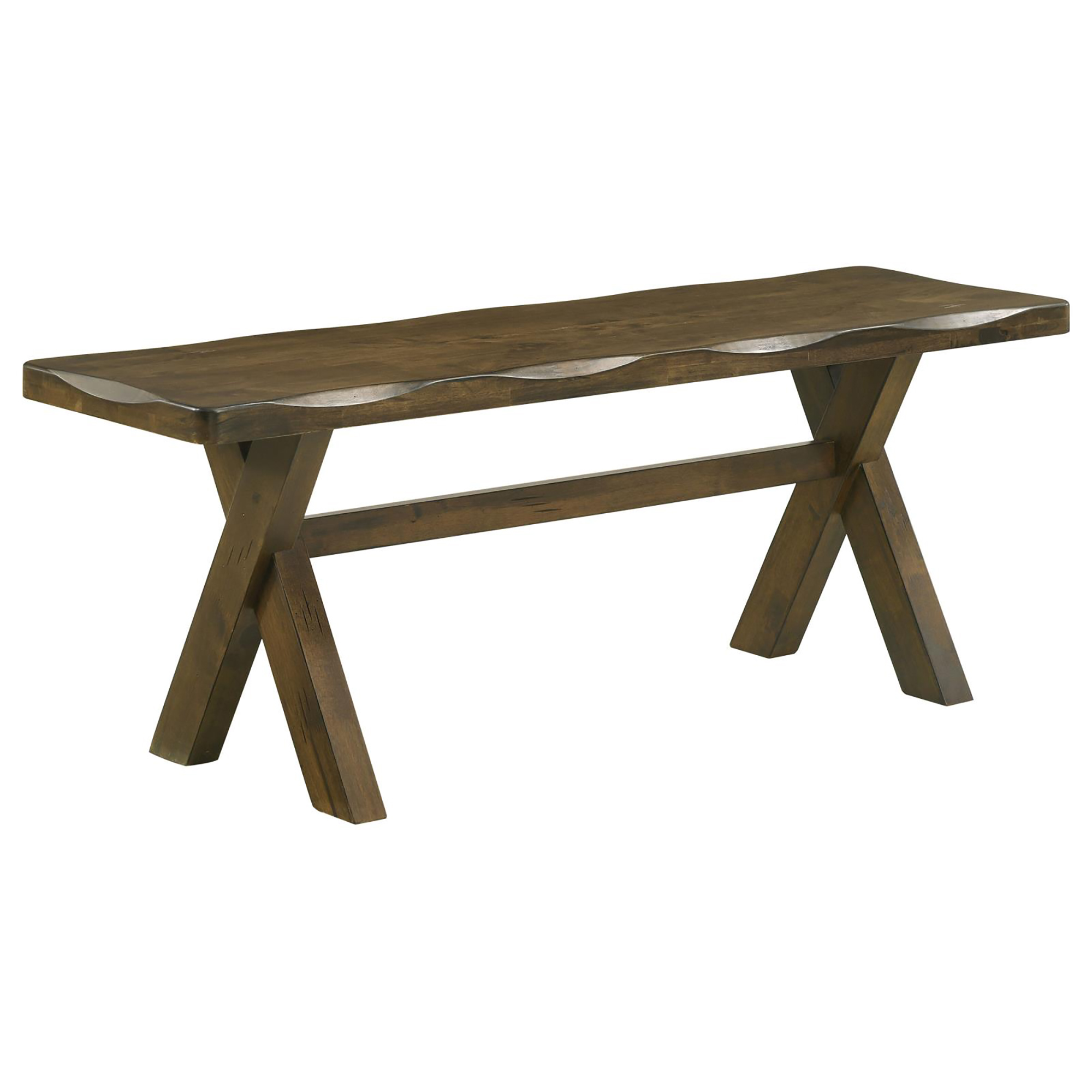 Knotty Nutmeg Dining Bench