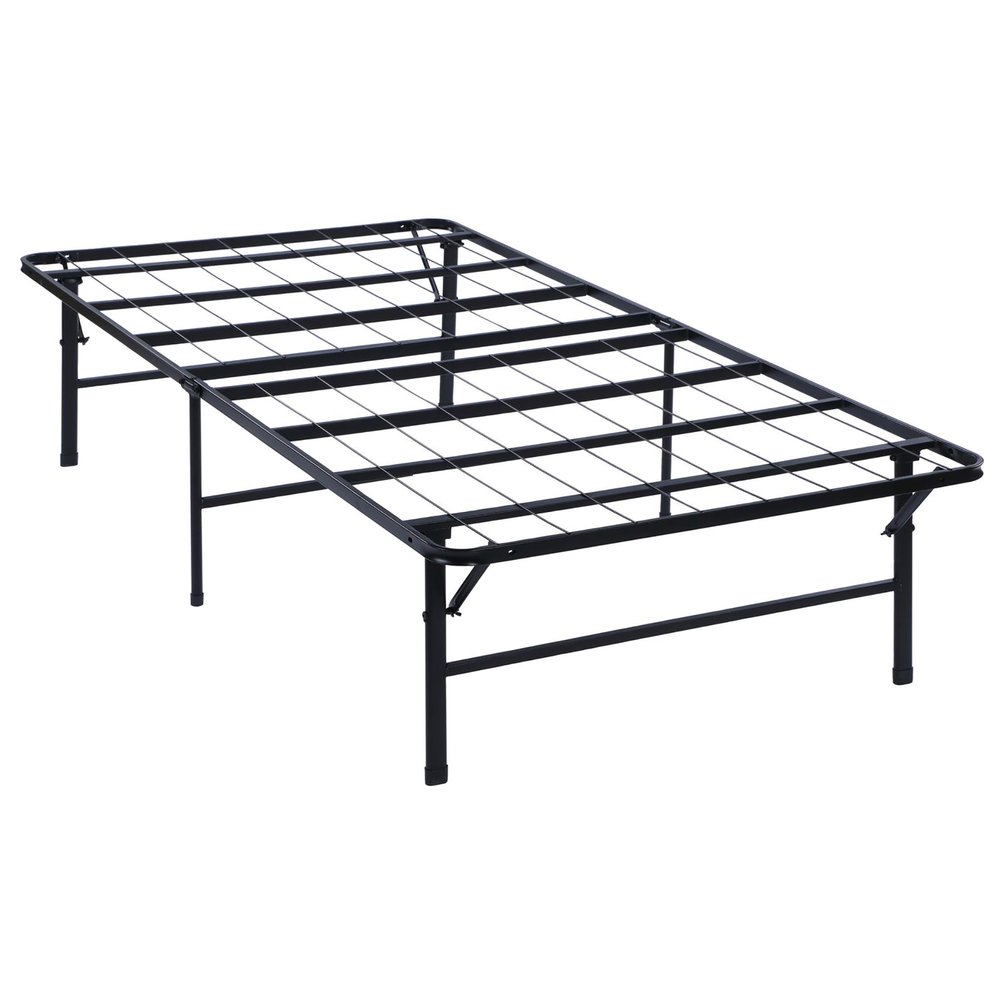 Black Twin Platform Bed