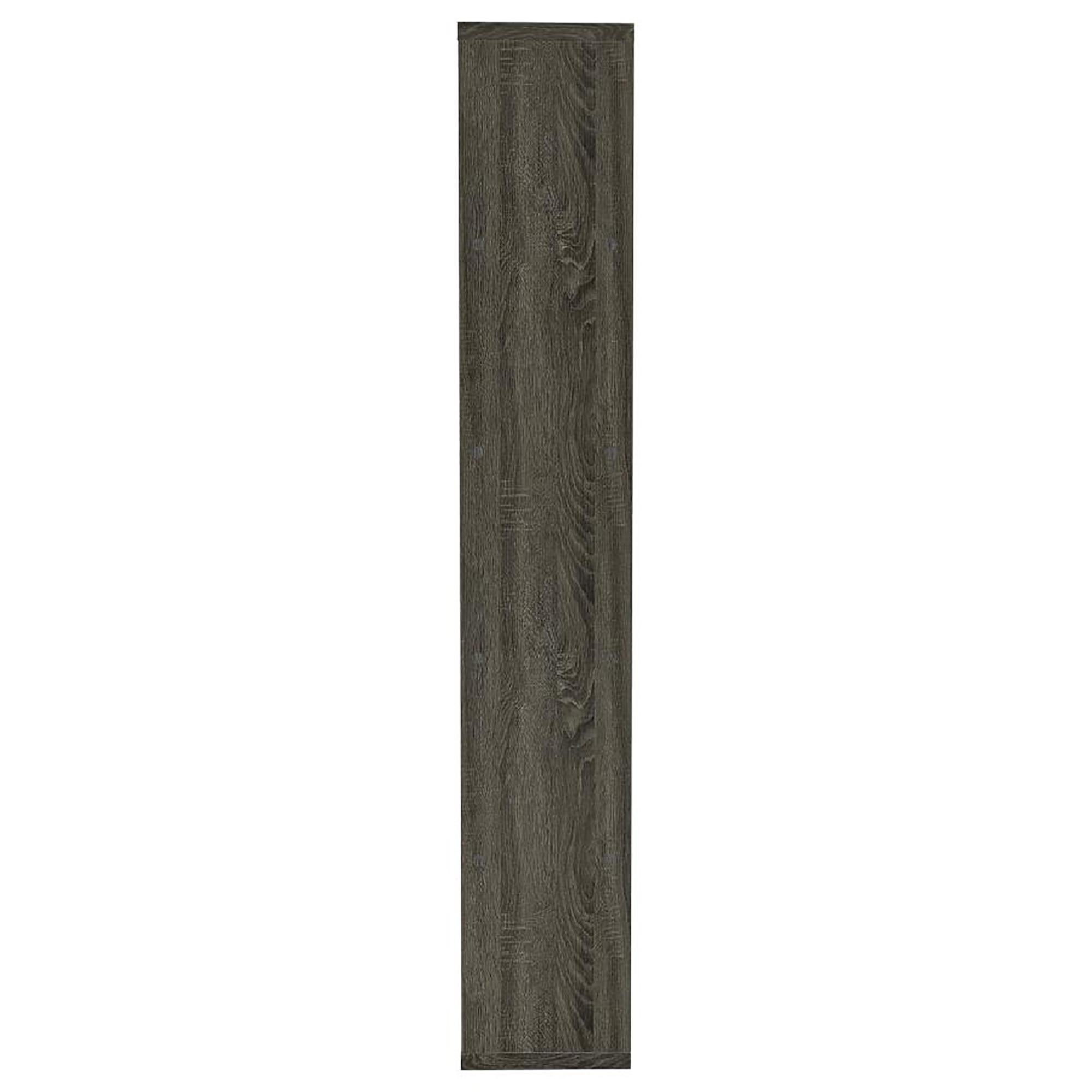 Weathered Grey 5-shelf Bookcase