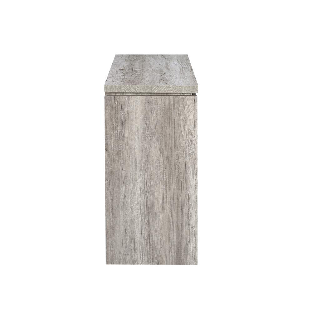 Grey Driftwood 2-door Accent Cabinet