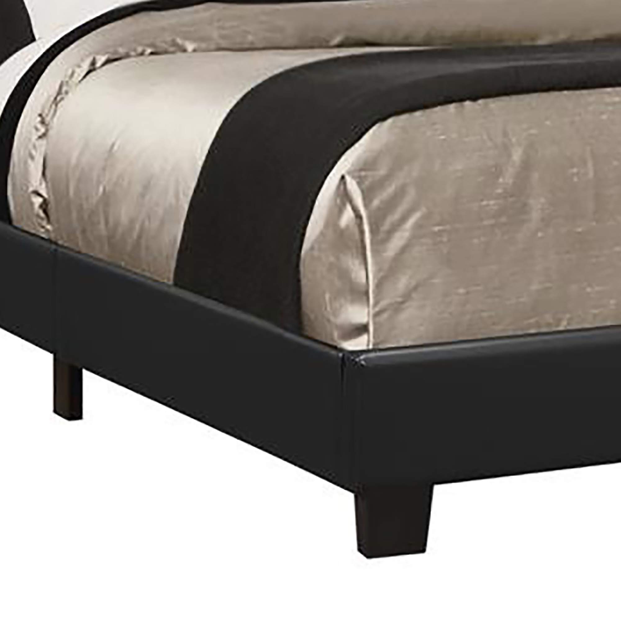 Black Platform Twin Bed