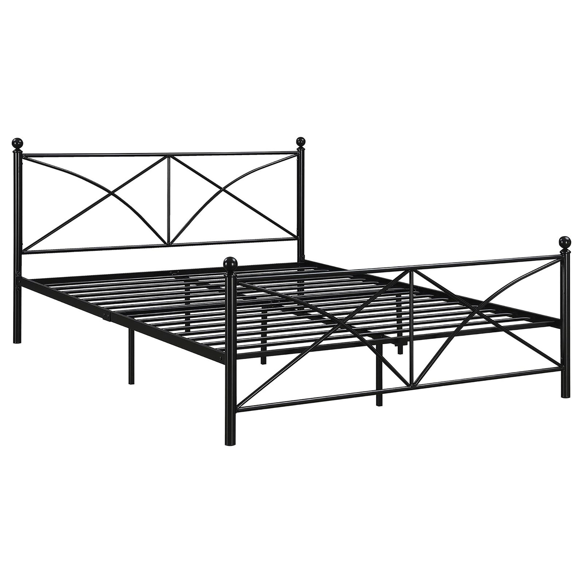 Black Queen Platform Bed