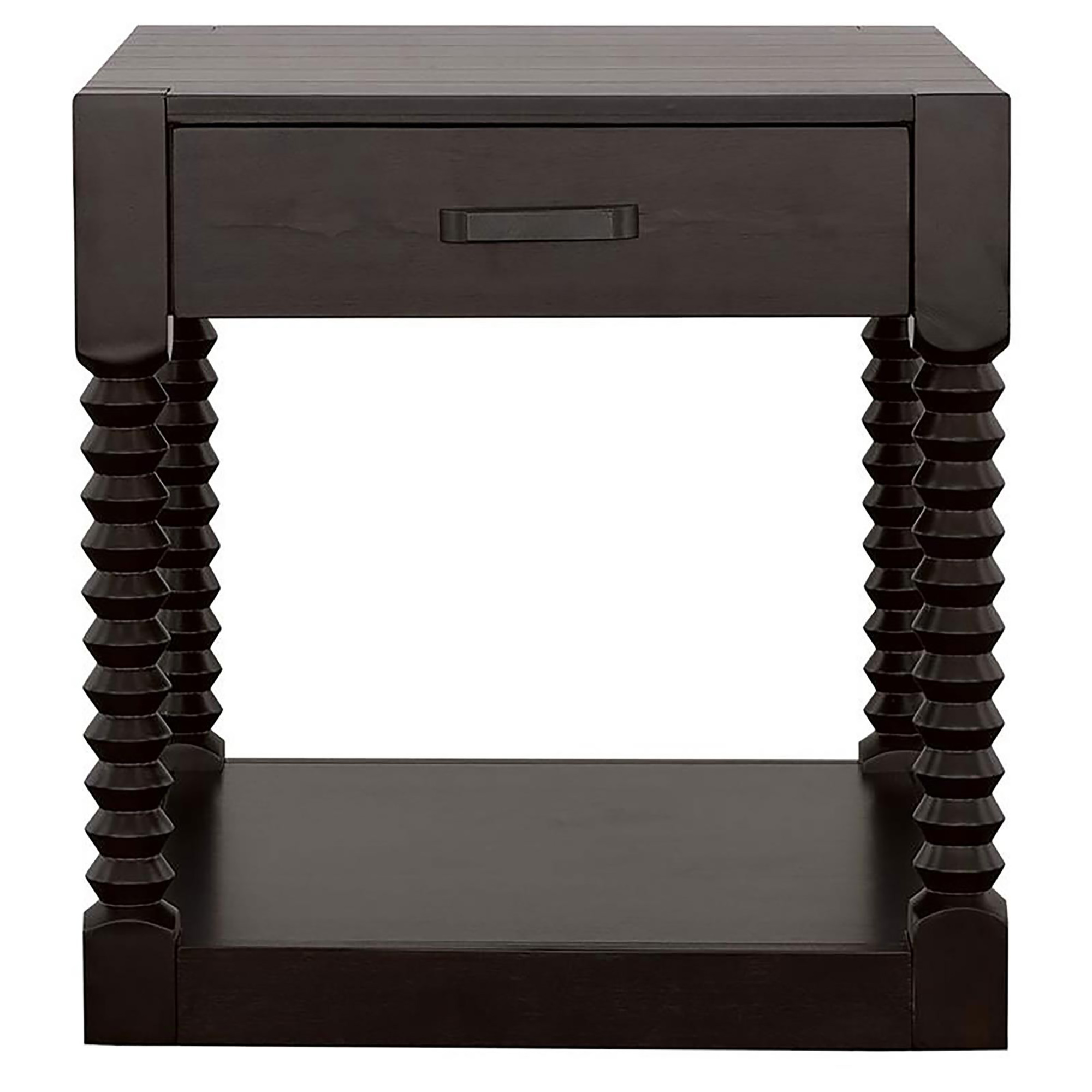 Coffee Bean 1-Drawer End Table