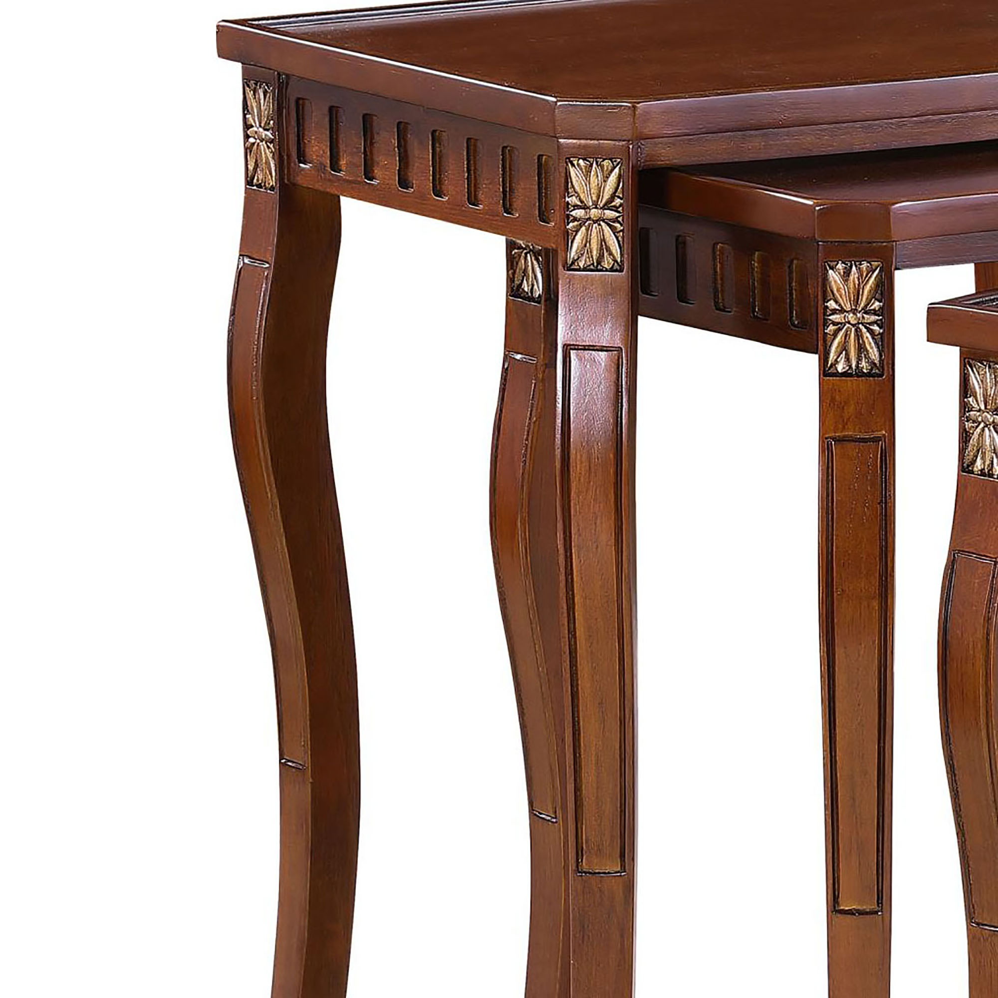 3-Piece Curved Leg Nesting Table Set