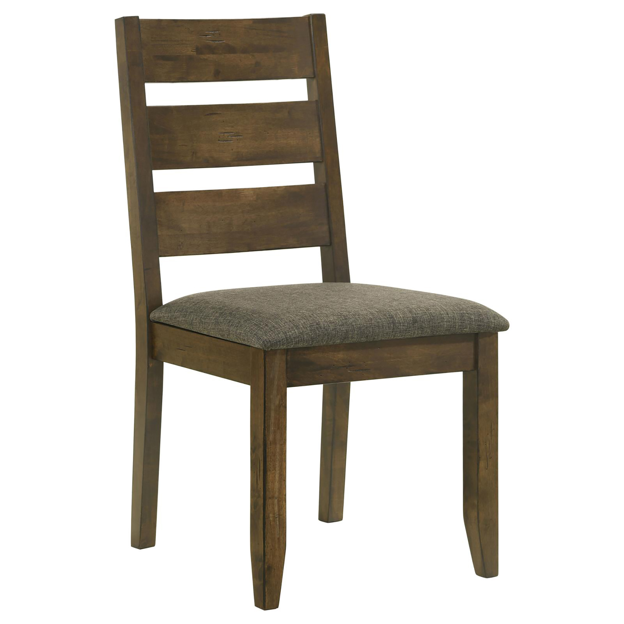 Knotty Nutmeg and Grey Ladderback Dining Chair (Set of 2)