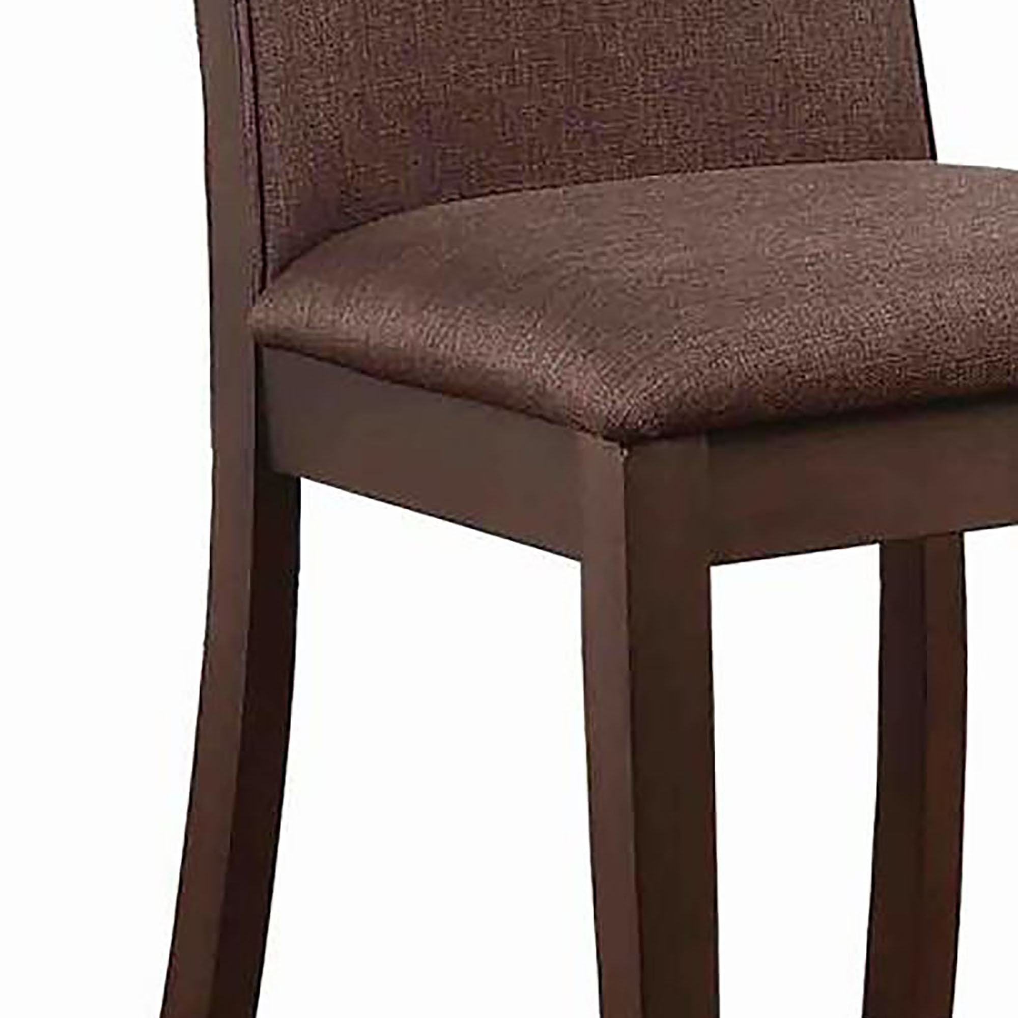 Chocolate and Espresso Dining Chair (Set of 2)