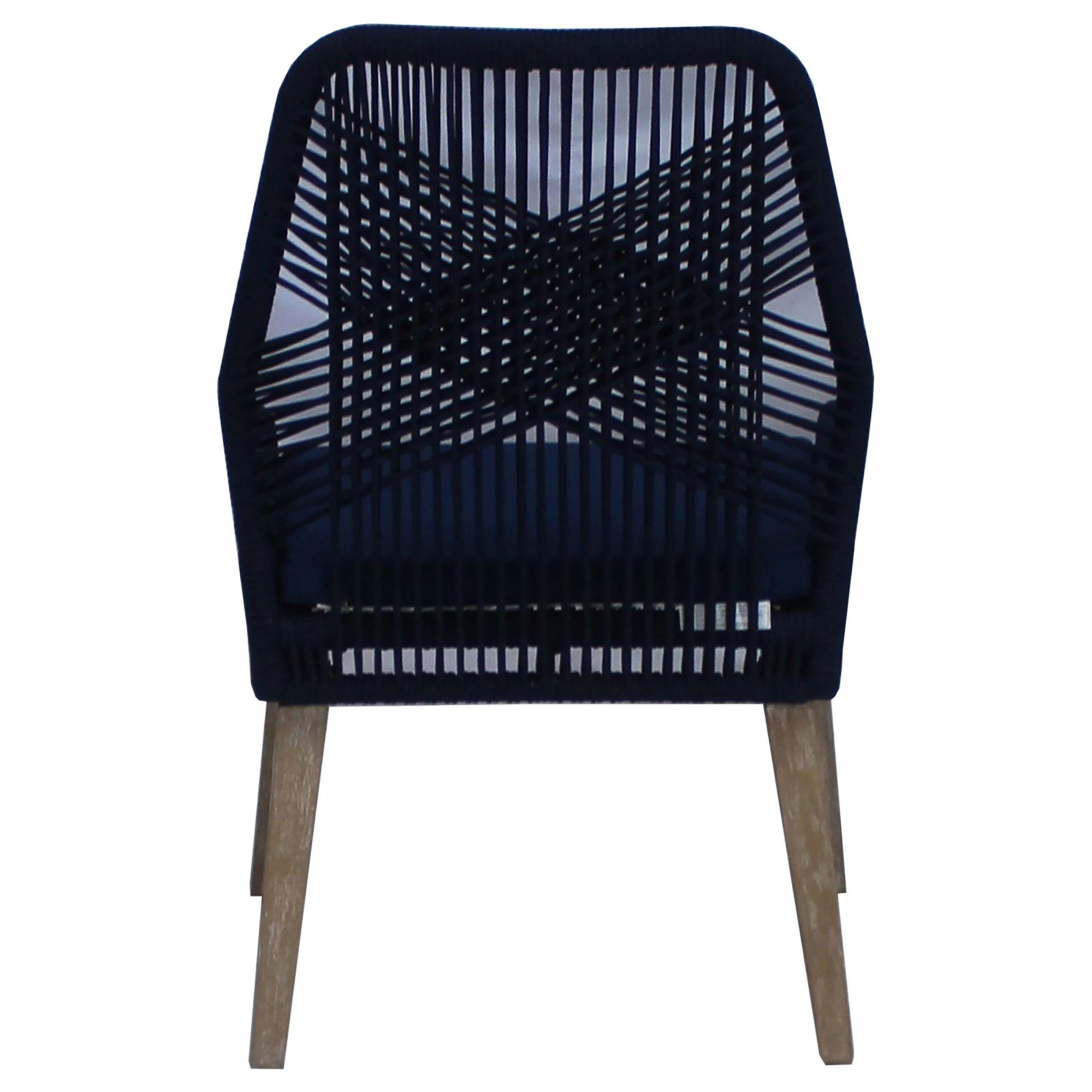 Dark Navy Back Side Chair (Set of 2)