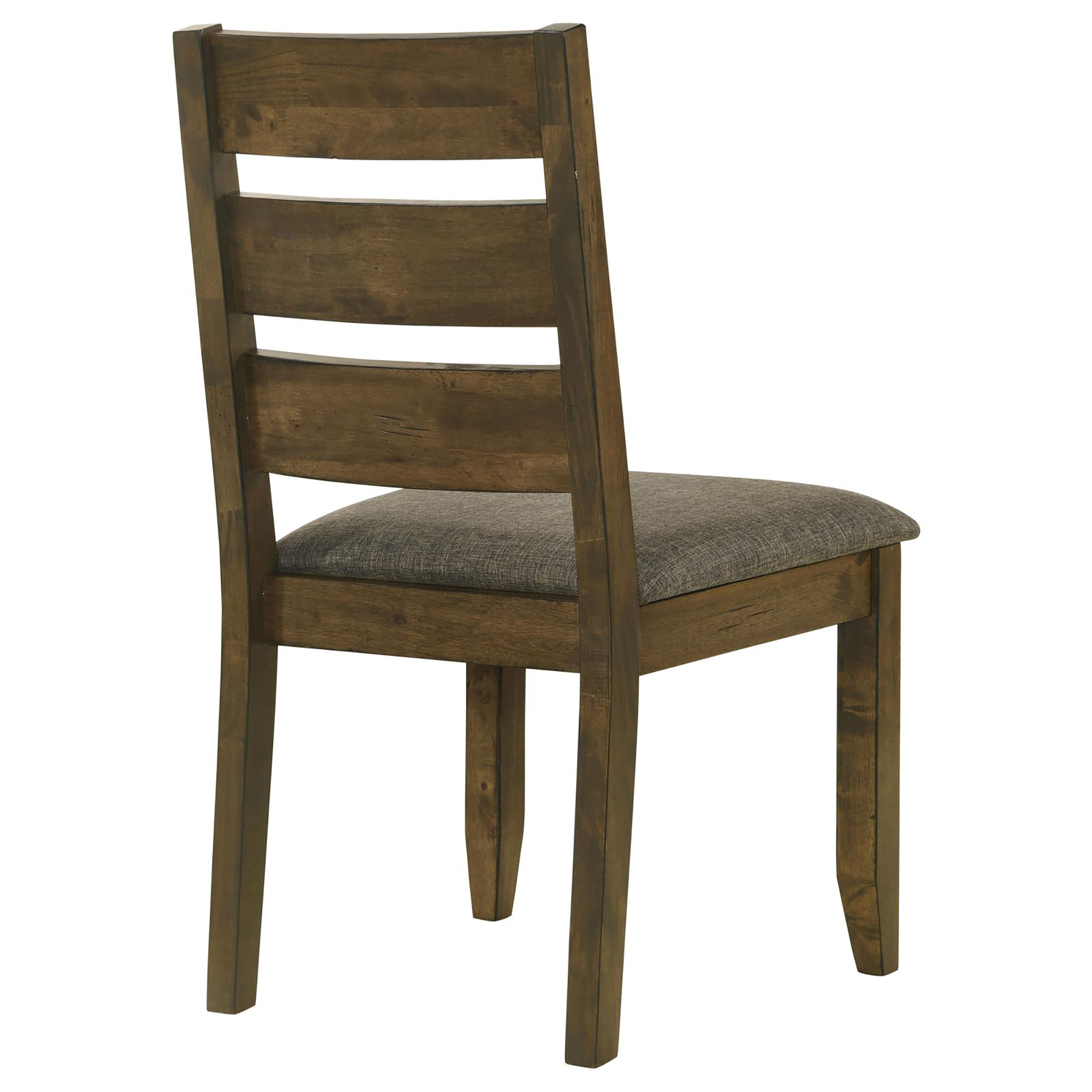 Knotty Nutmeg and Grey Ladderback Dining Chair (Set of 2)