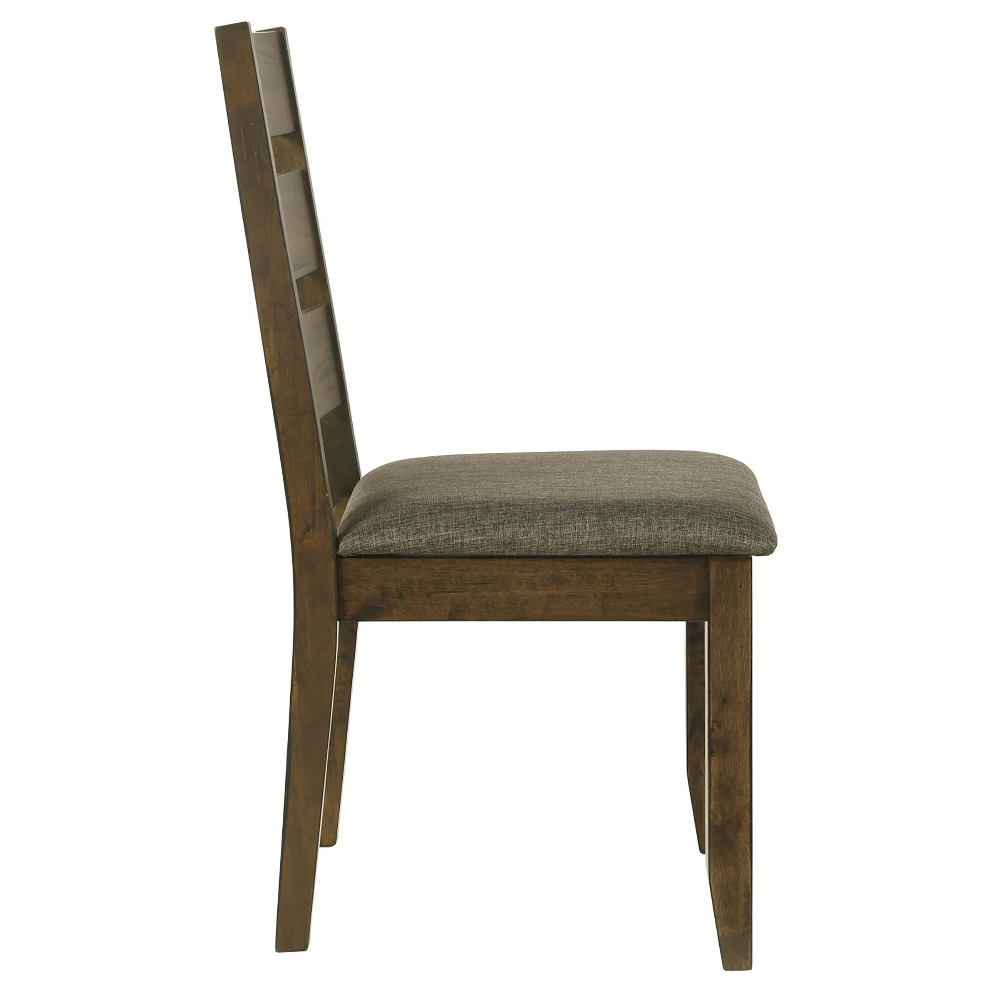 Knotty Nutmeg and Grey Ladderback Dining Chair (Set of 2)