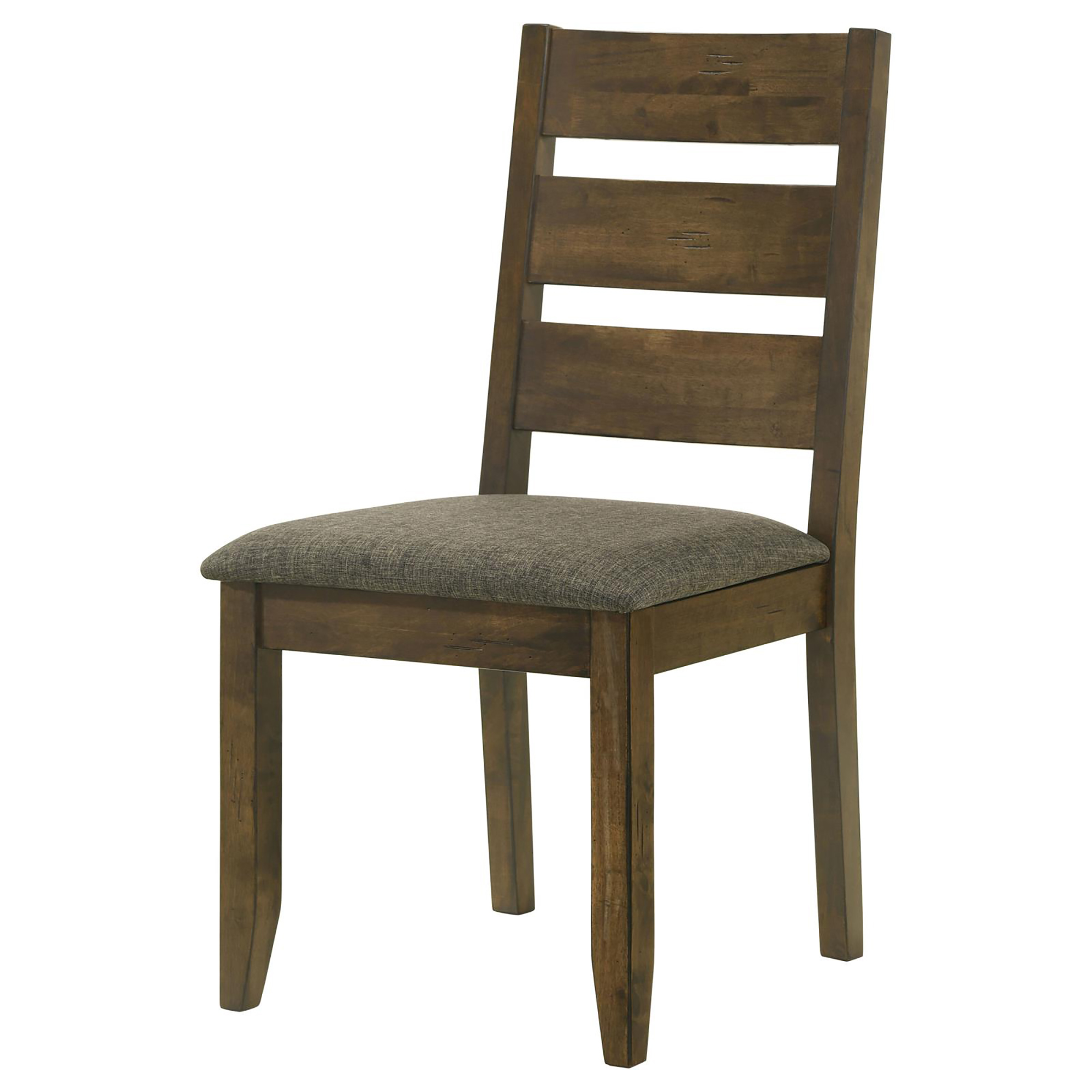 Knotty Nutmeg and Grey Ladderback Dining Chair (Set of 2)