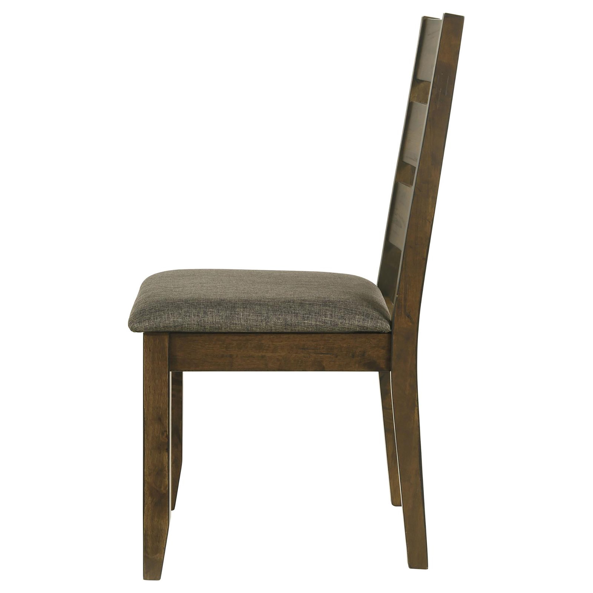 Knotty Nutmeg and Grey Ladderback Dining Chair (Set of 2)