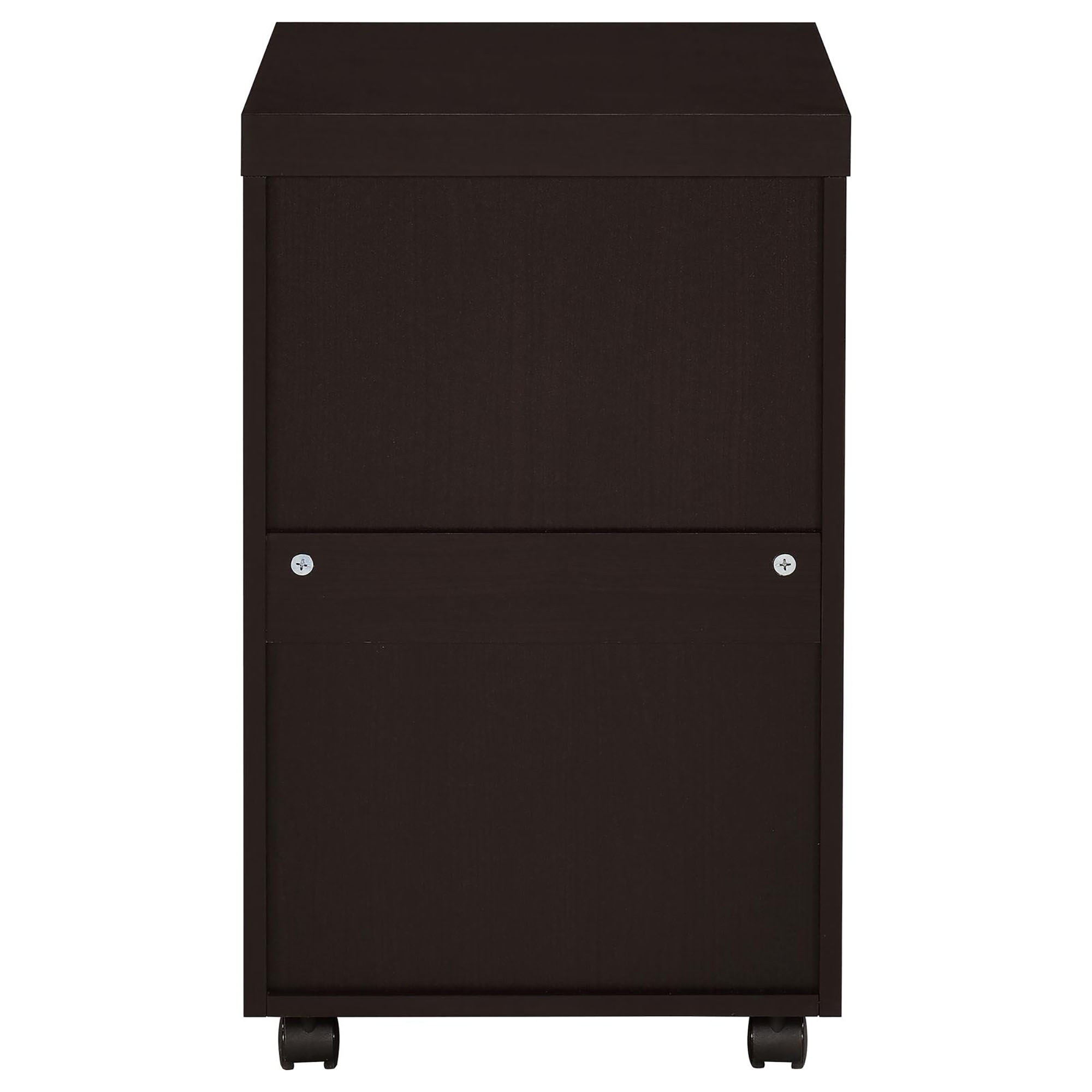 Cappuccino 3-Drawer Mobile File Cabinet