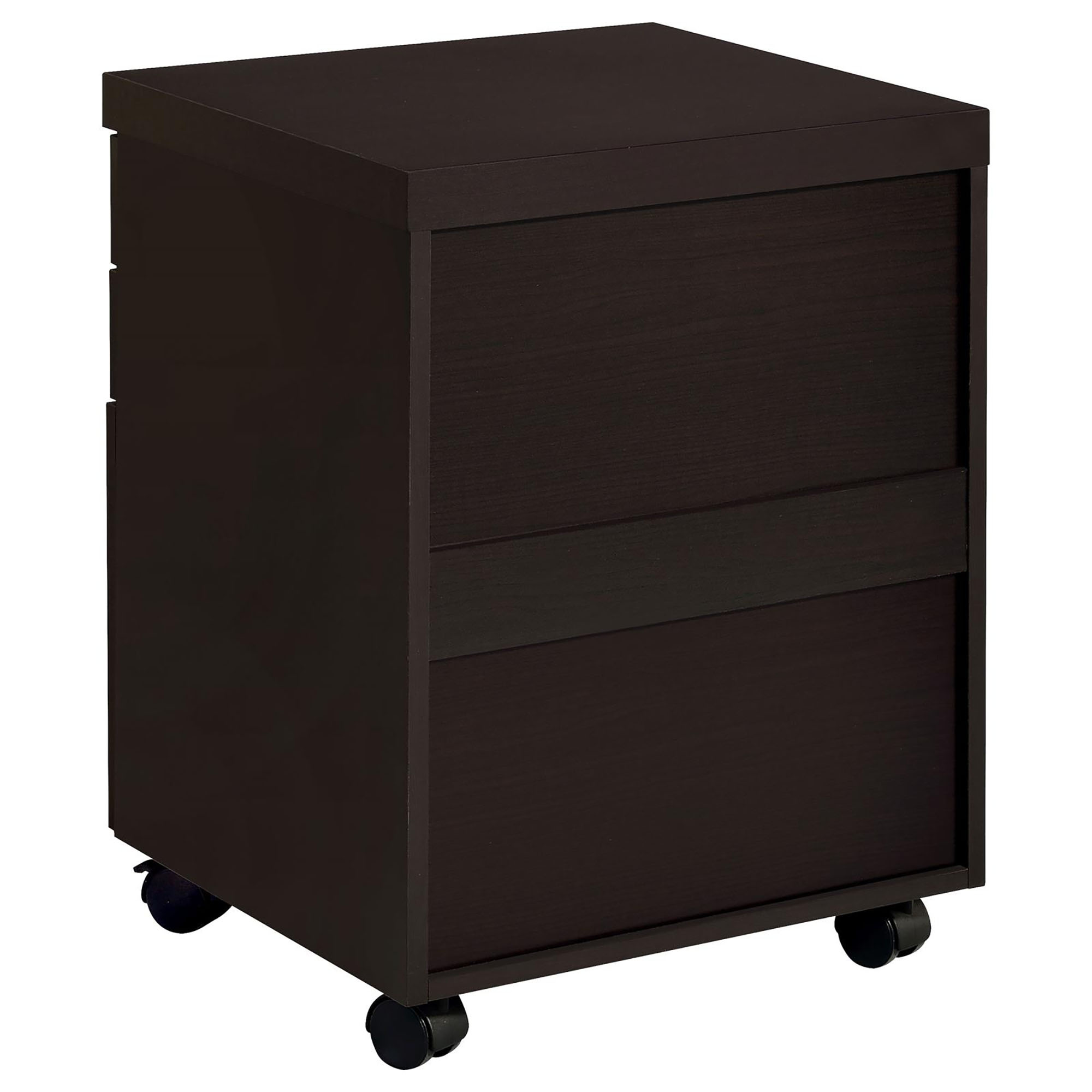 Cappuccino 3-Drawer File Cabinet