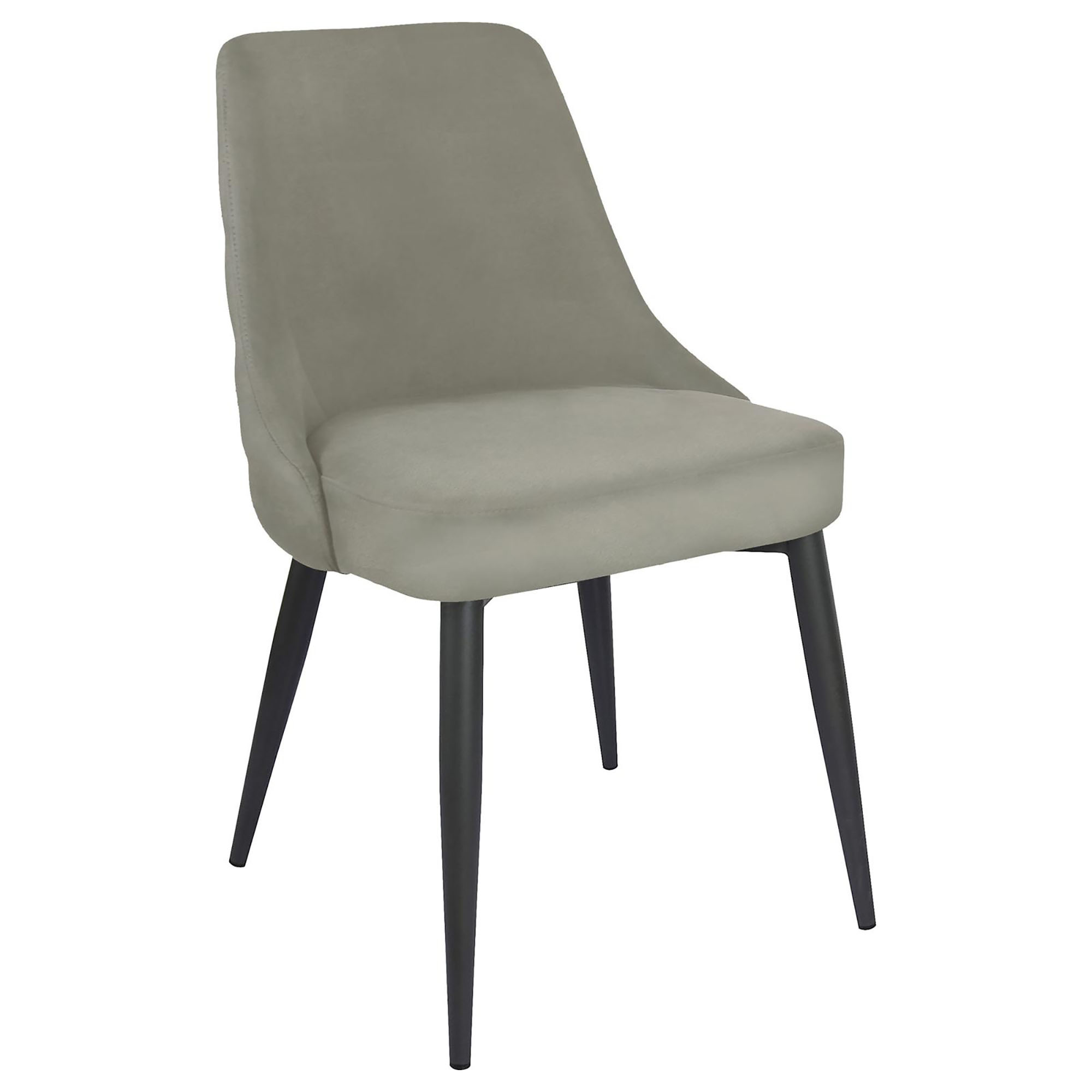 Light Grey Tufted Dining Chair (Set of 2)