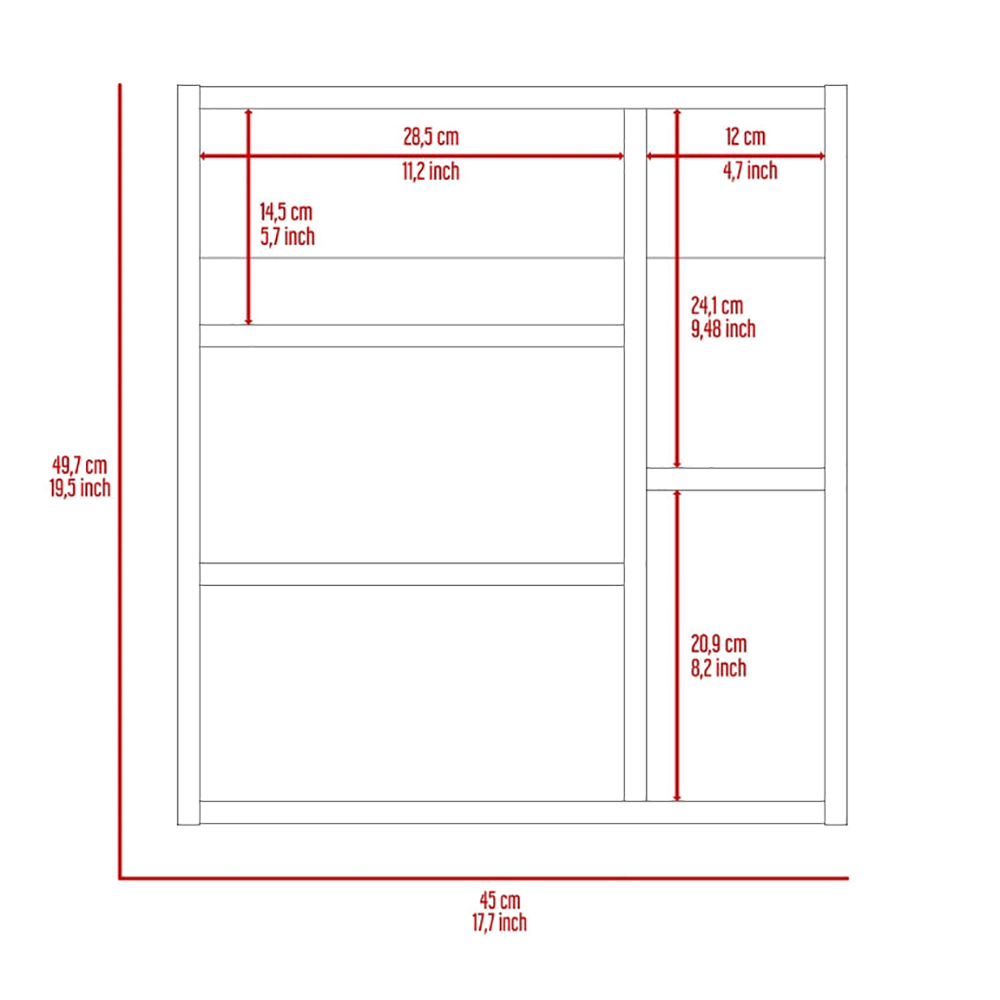 Light Oak 2 Piece Bathroom Set