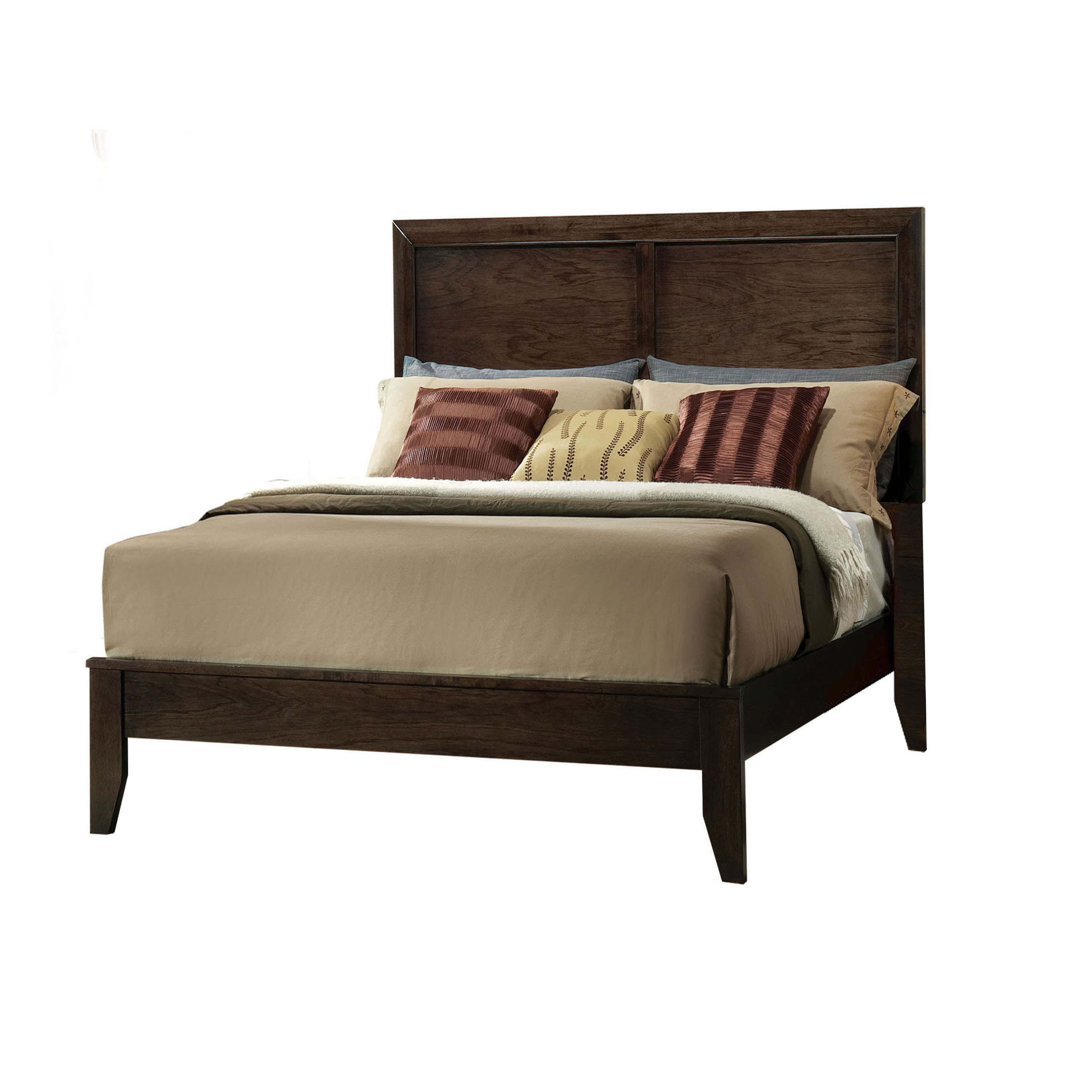 Espresso Queen Panel Bed