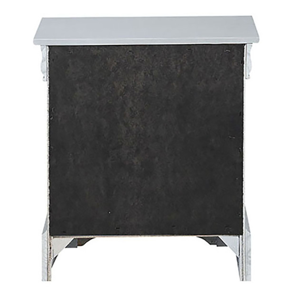 Platinum 2-drawer Nightstand