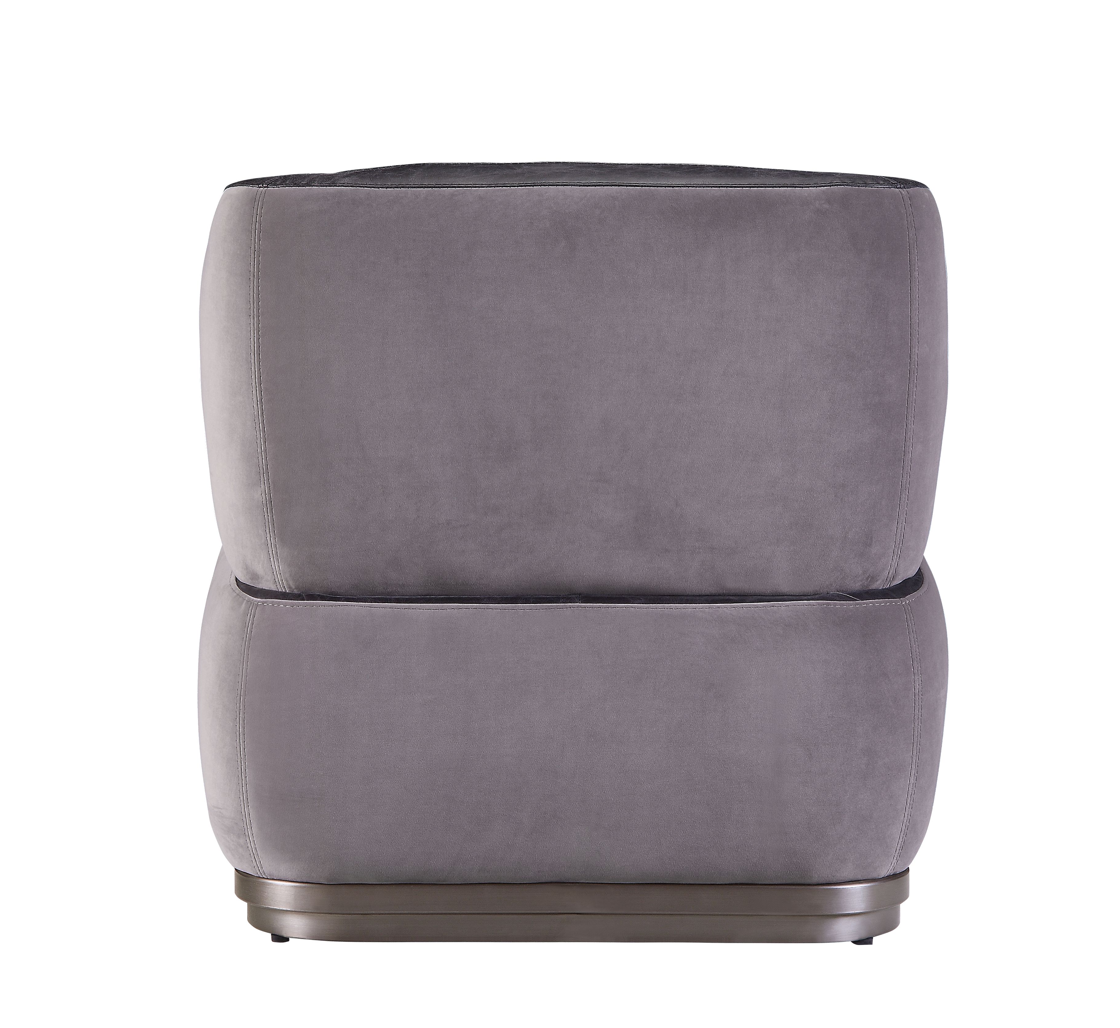 Antique Slate and Grey Accent Chair